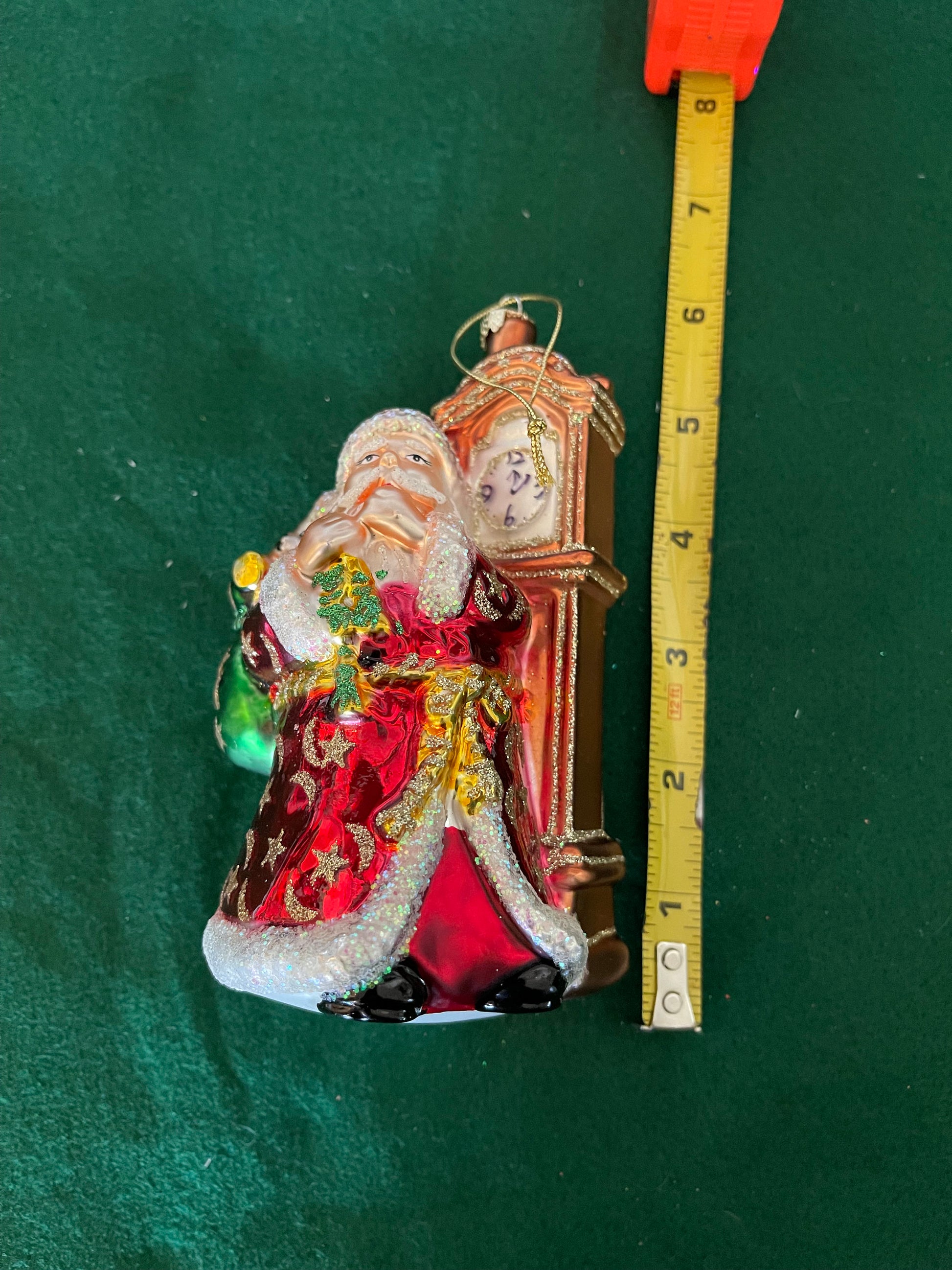 Vintage glass Christmas ornament