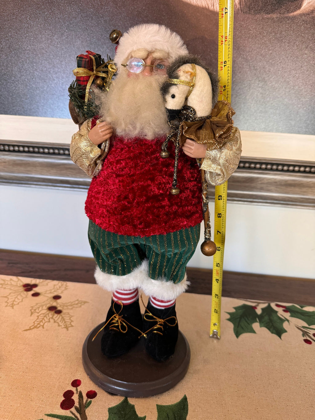 Vintage Santa Claus Figurine