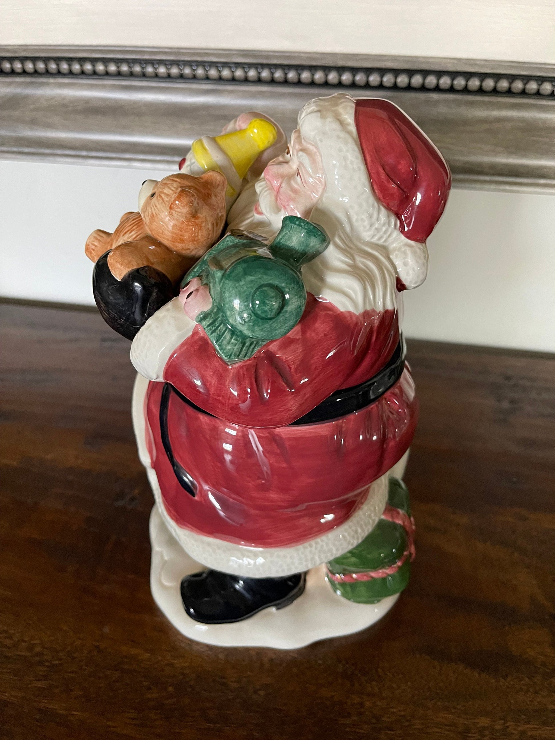 Vintage Fitz and Floyd Santa Cookie Jar