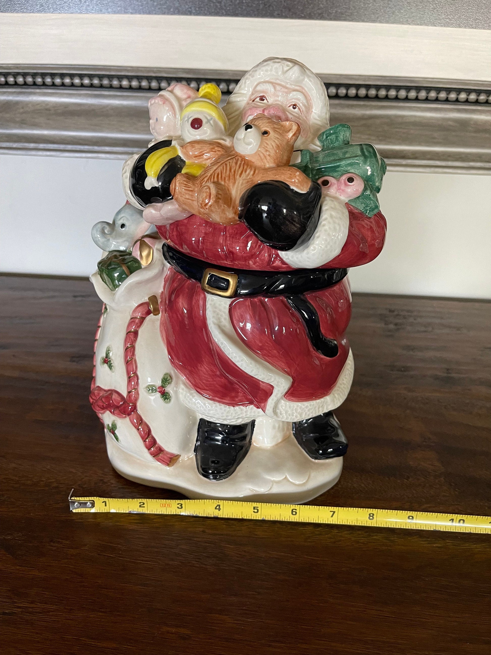 Vintage Fitz and Floyd Santa Cookie Jar
