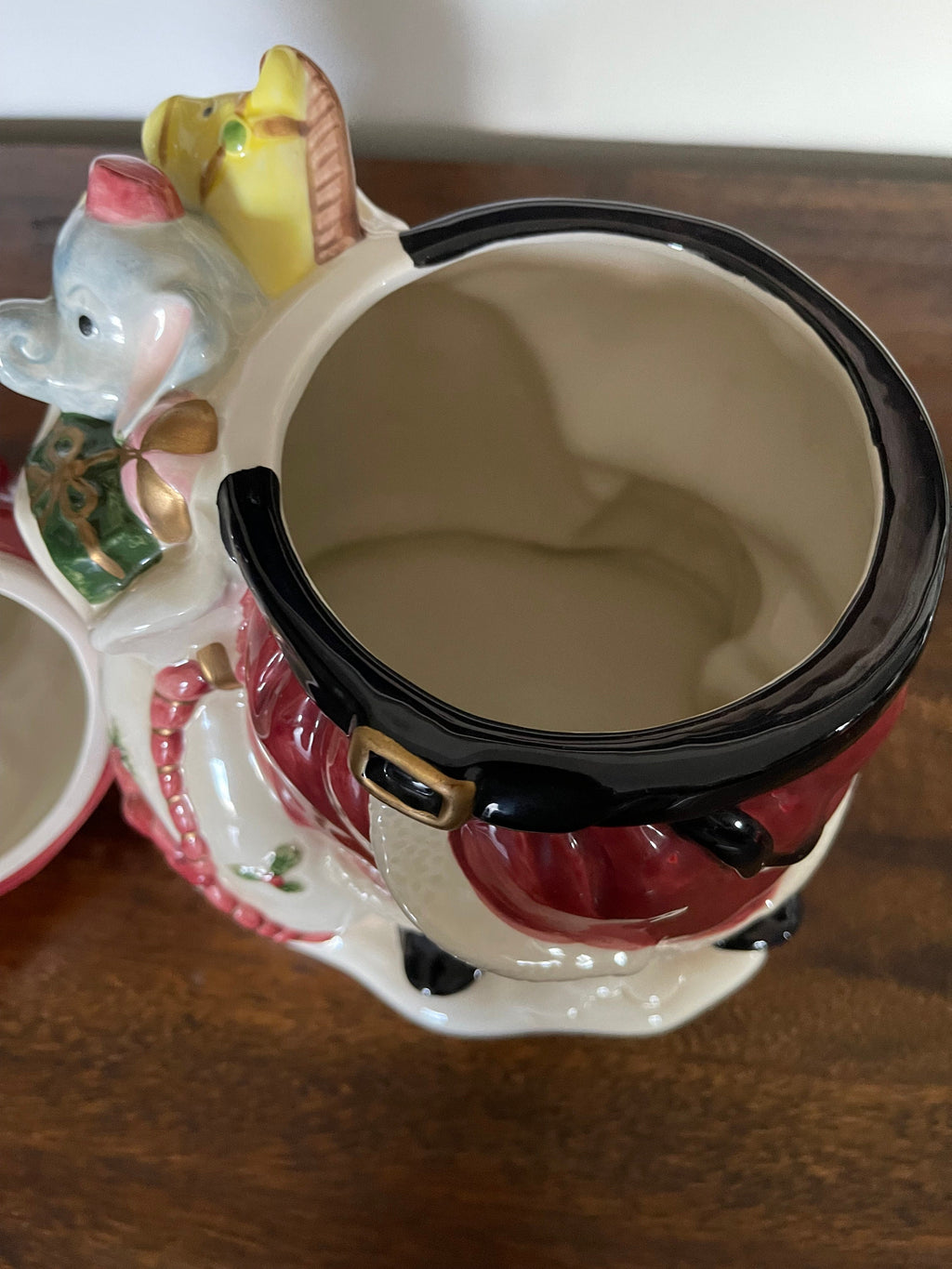 Vintage Fitz and Floyd Santa Cookie Jar