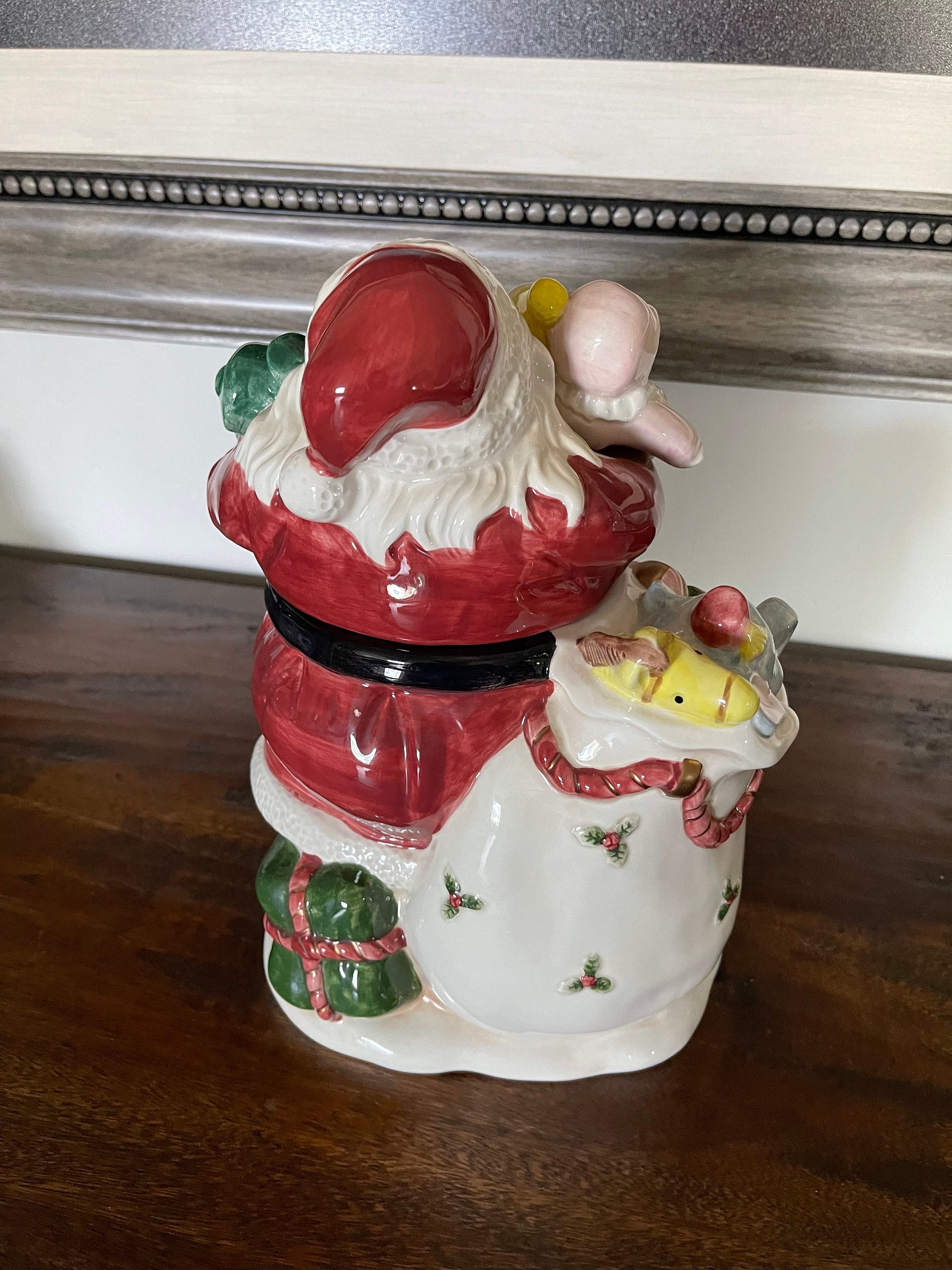 Vintage Fitz and Floyd Santa Cookie Jar