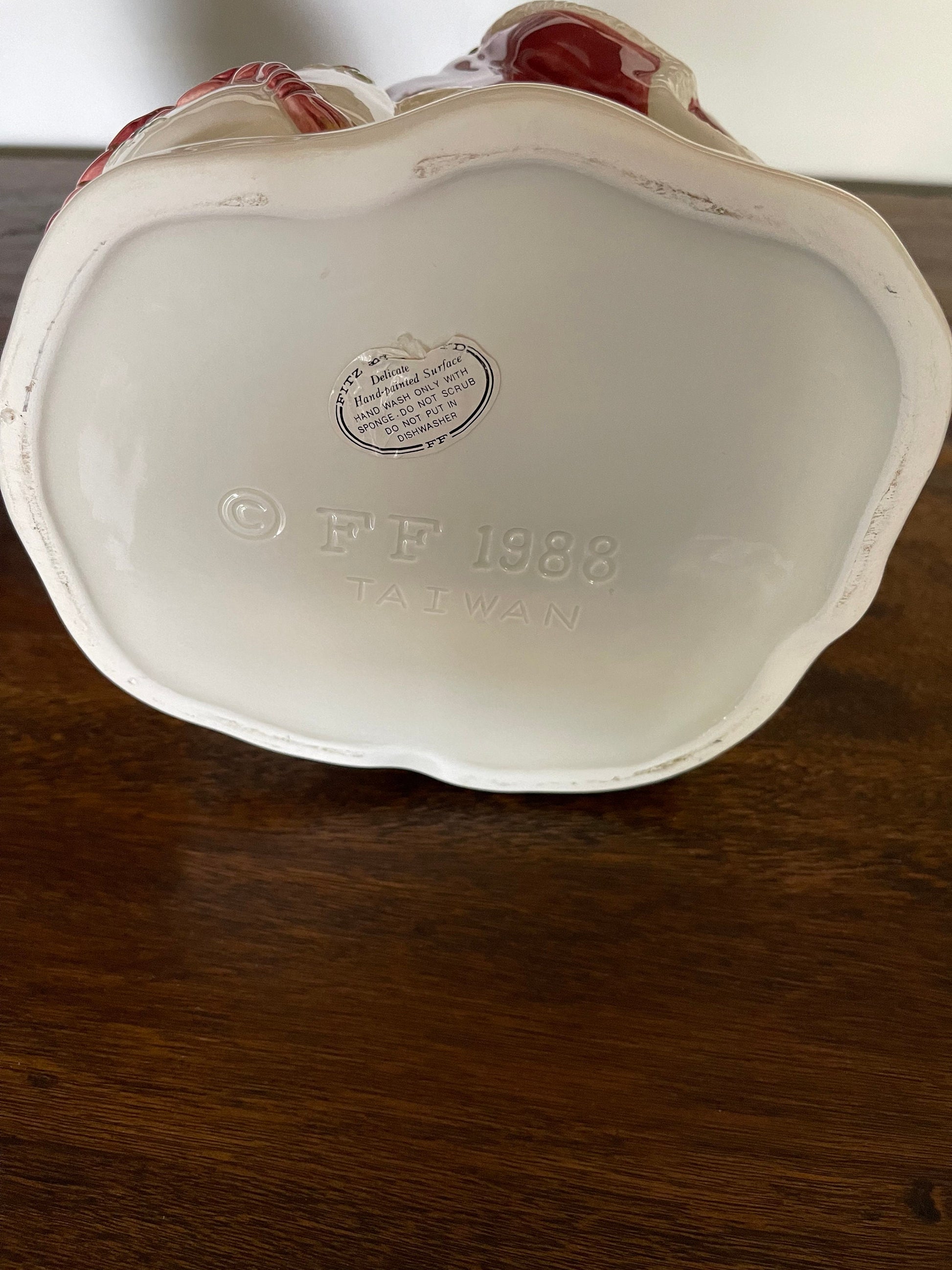 Vintage Fitz and Floyd Santa Cookie Jar