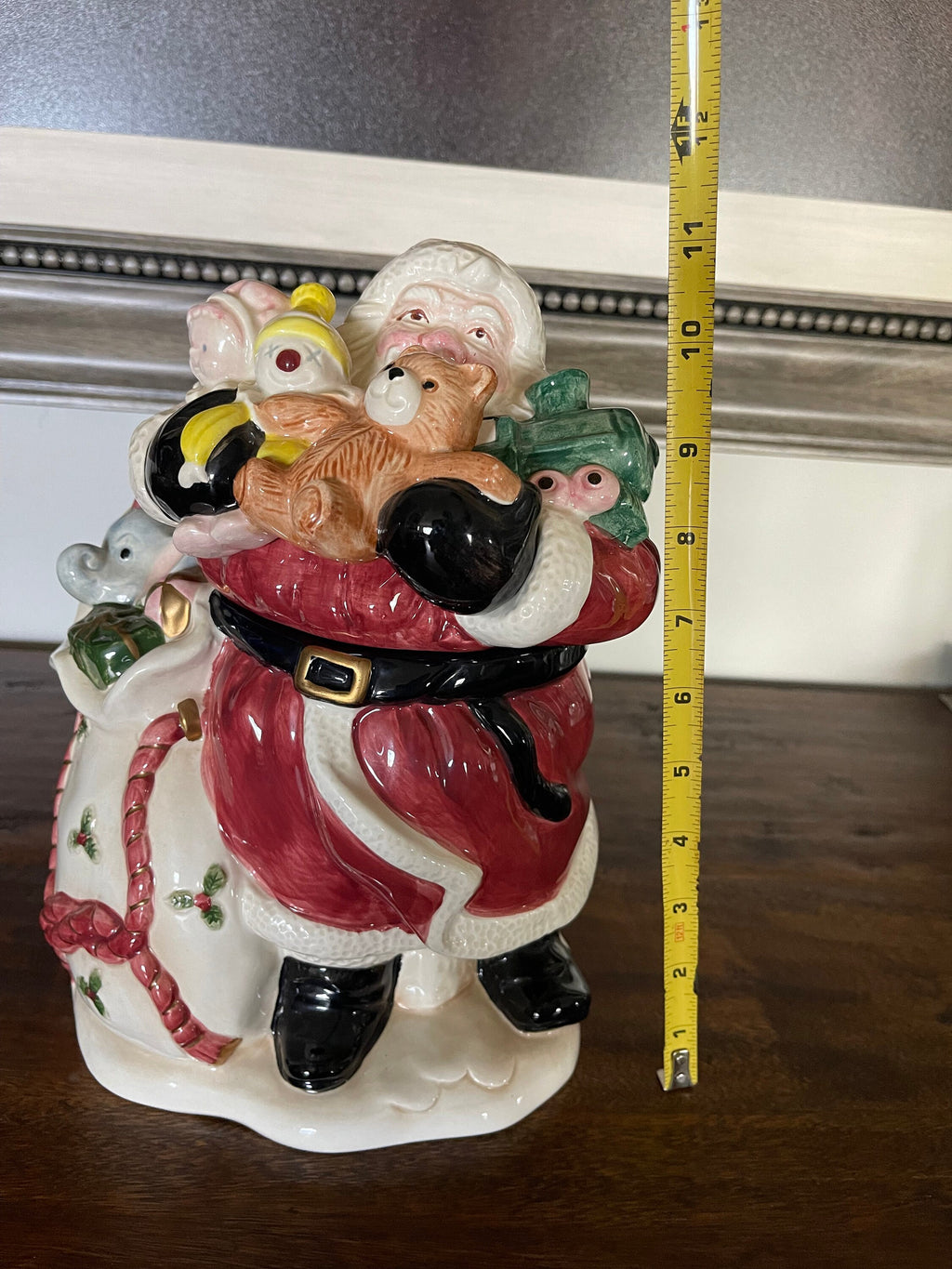 Vintage Fitz and Floyd Santa Cookie Jar
