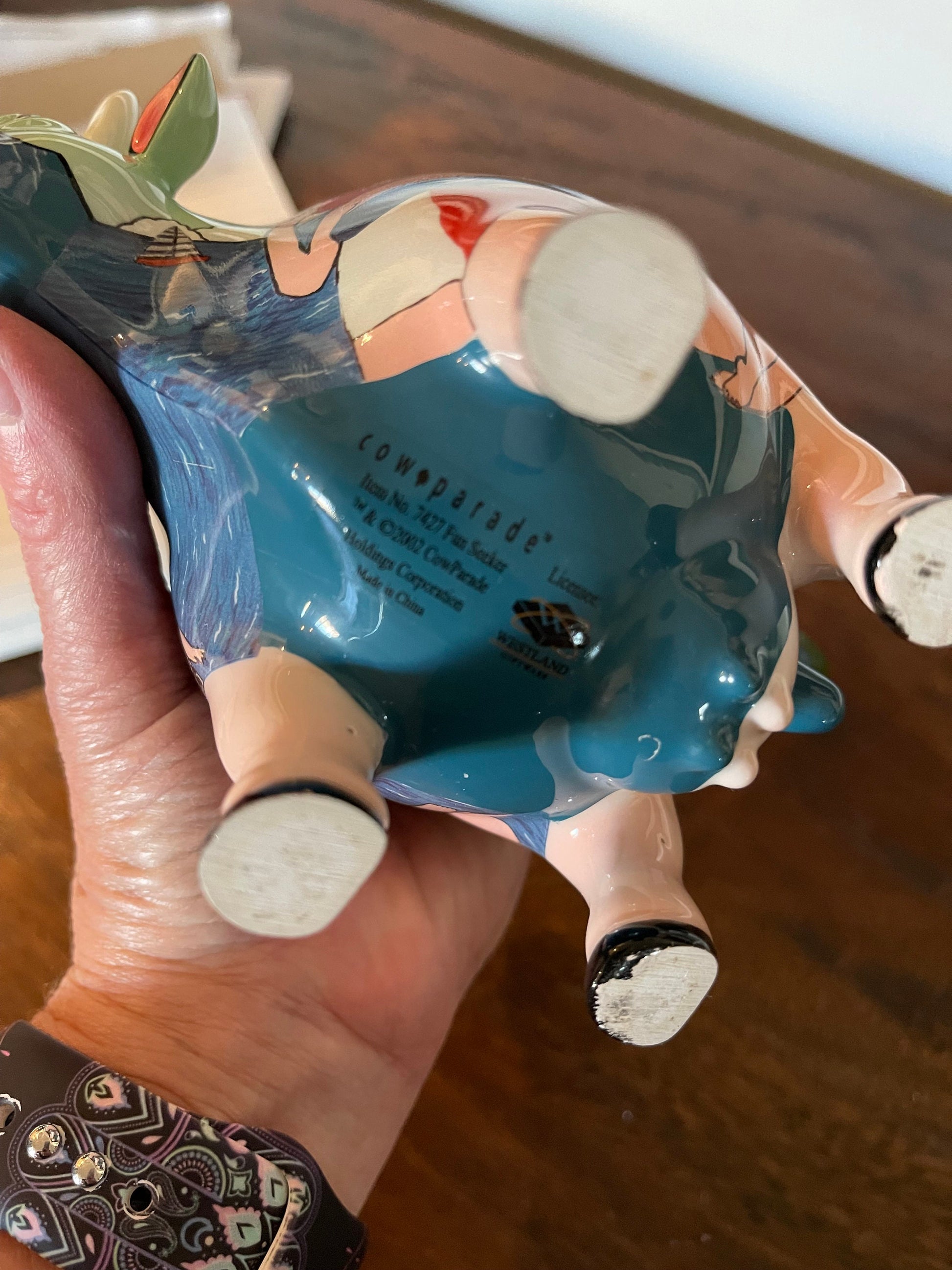 Cow Parade “Fun Seeker” Mug