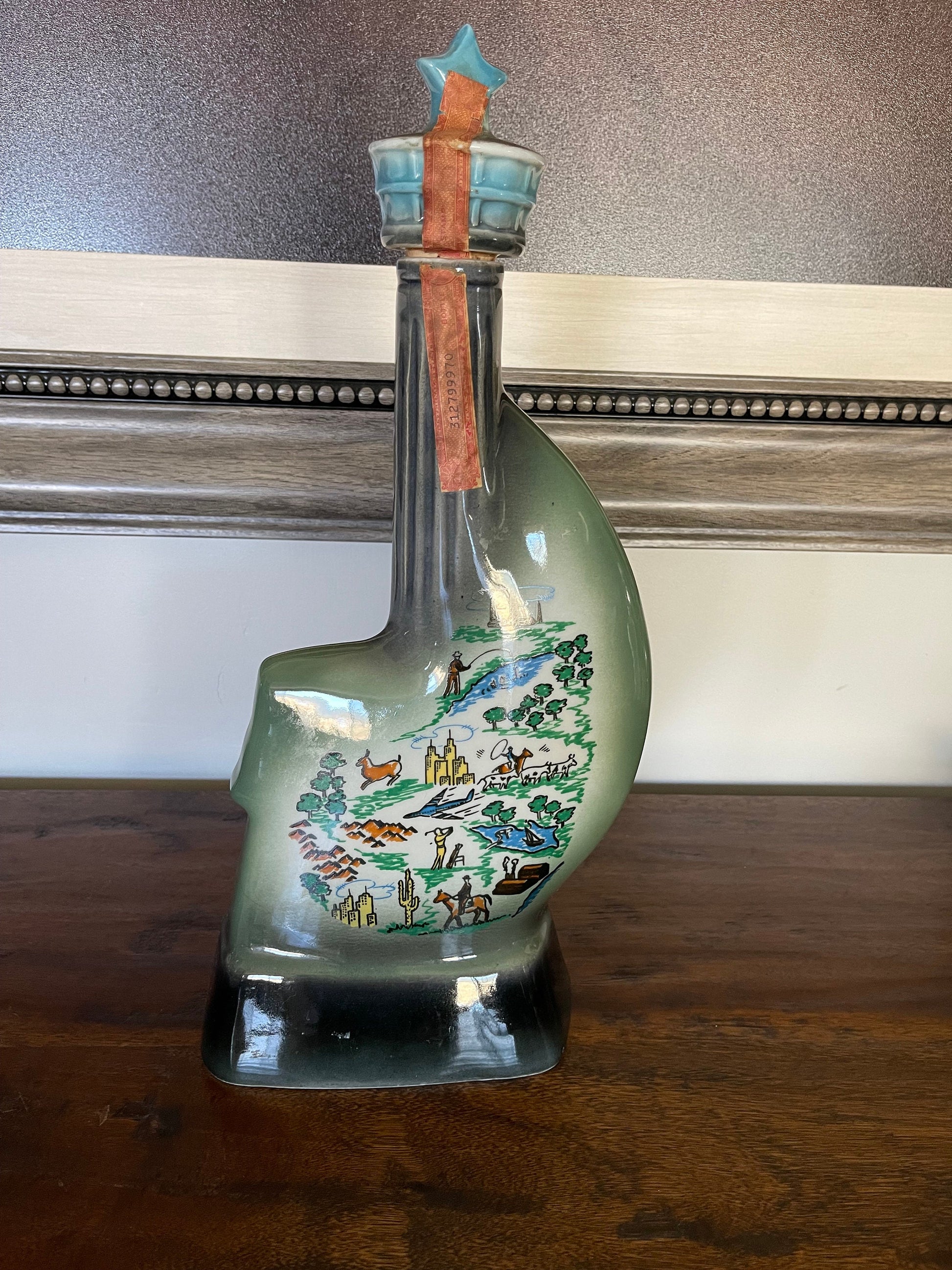 Vintage Beam Hemis Fair 1968 Decanter