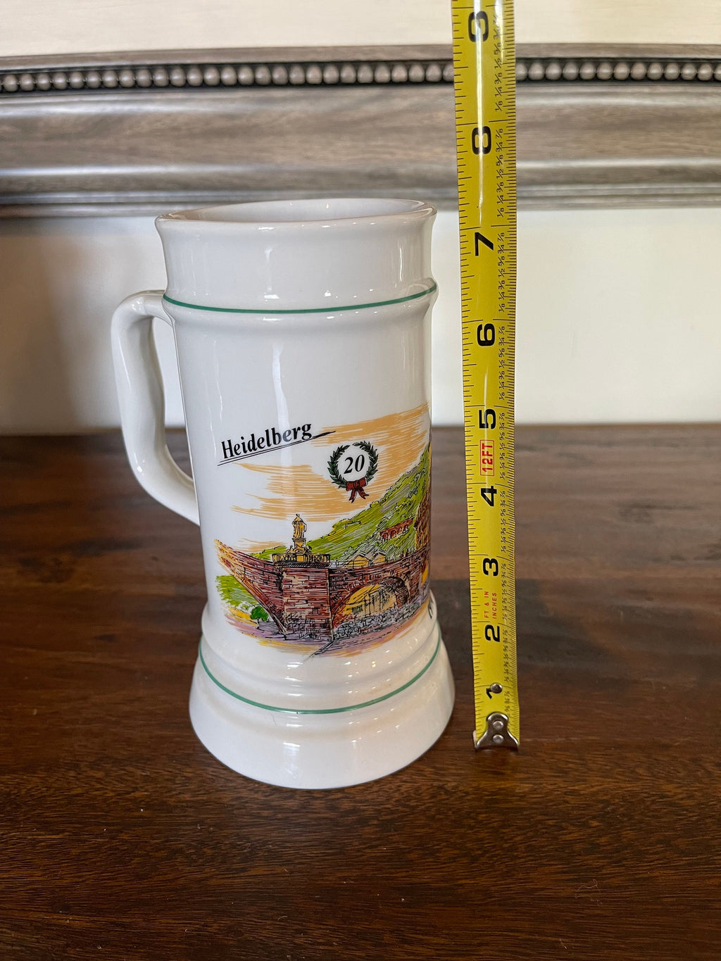 Vintage Heidelberg 20th Anniversary Stein