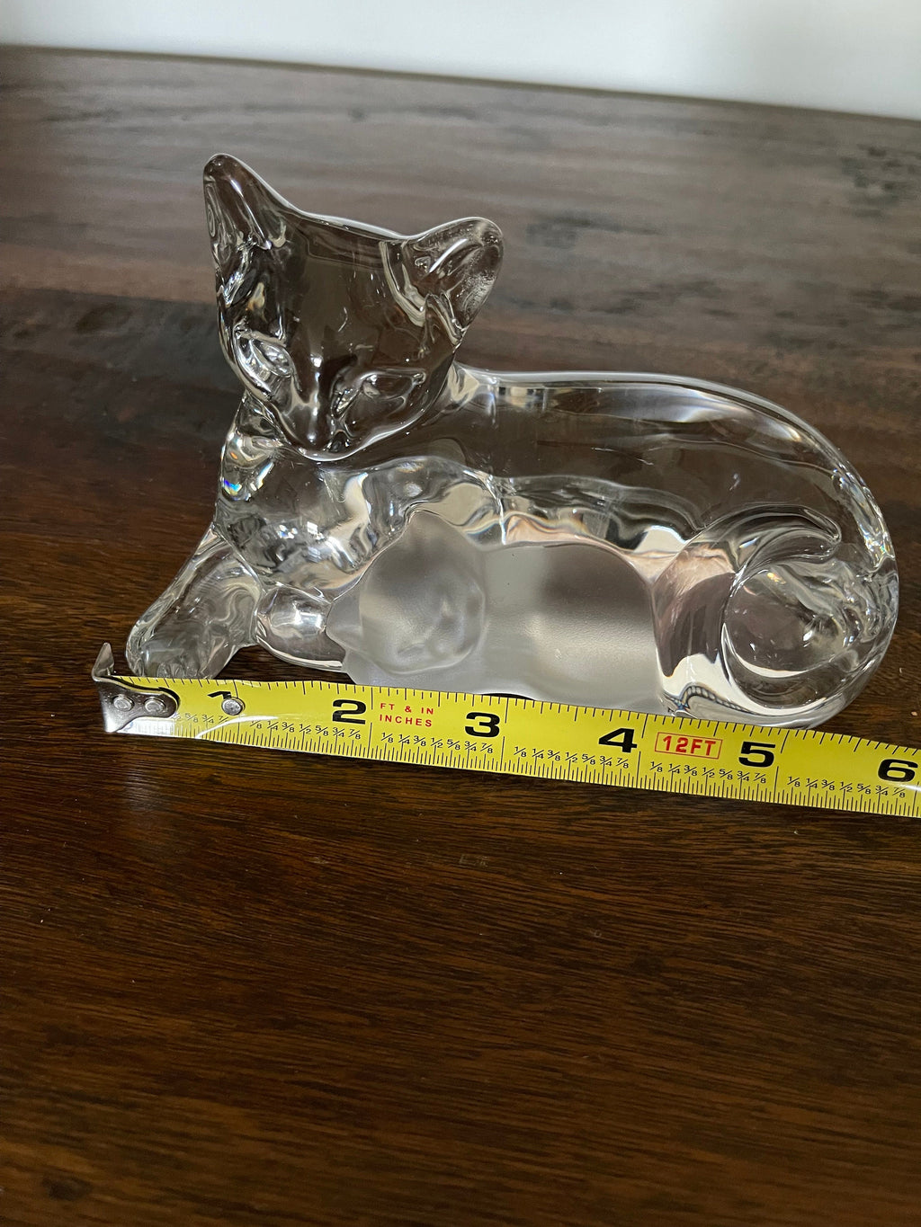 1997 Lenox Crystal “Warm and Cozy” Cat and Kitten