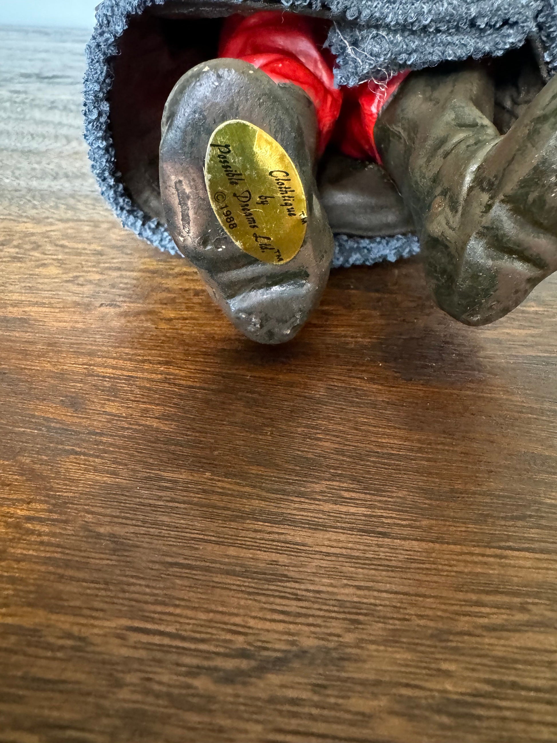 Possible Dreams Clothtique Santa Woodsman