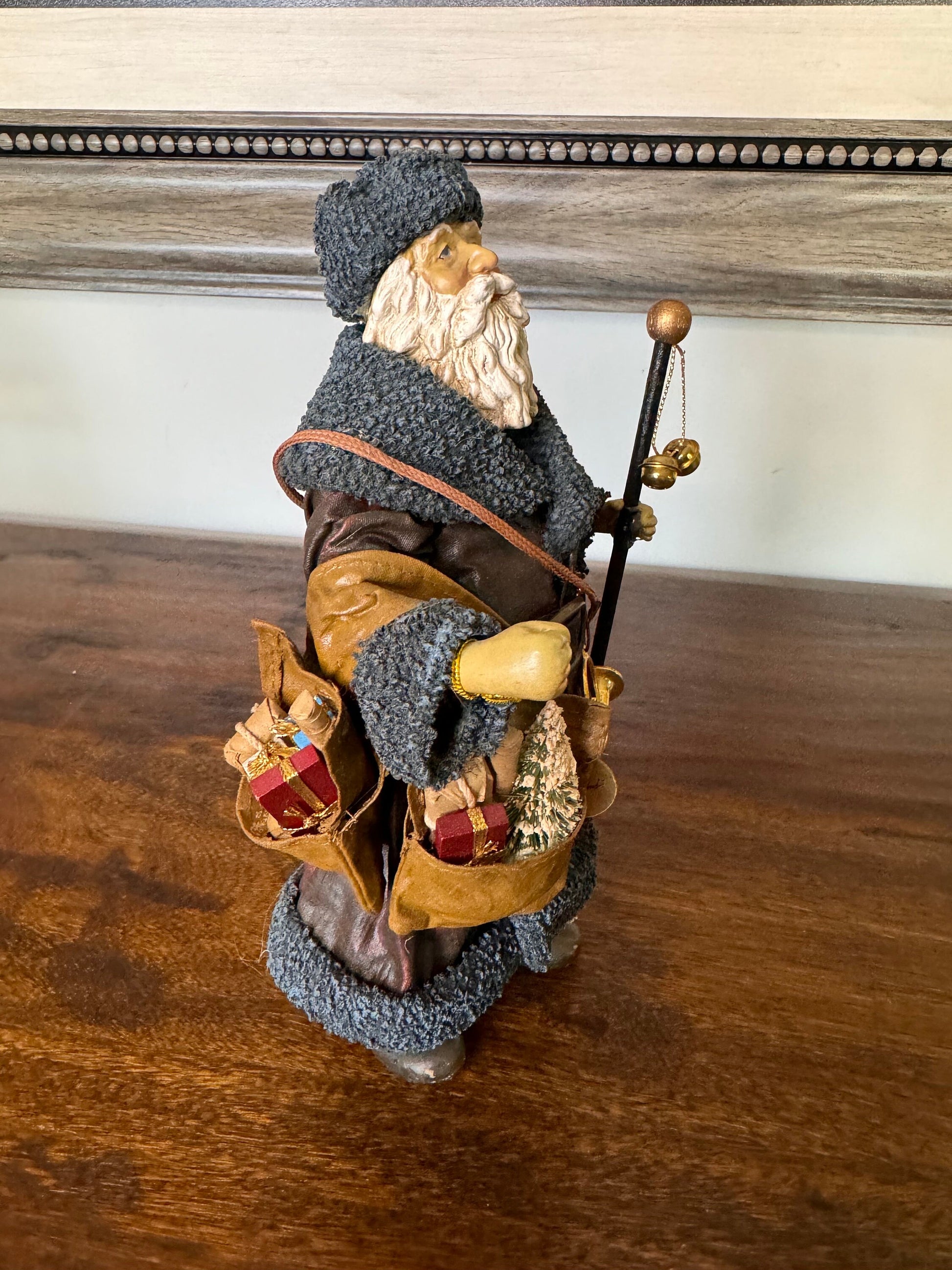 Possible Dreams Clothtique Santa Woodsman