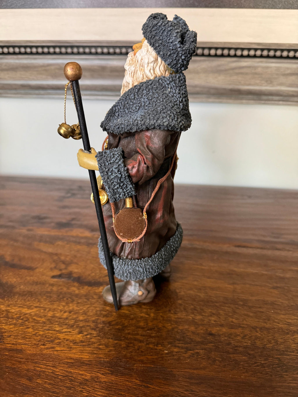 Possible Dreams Clothtique Santa Woodsman