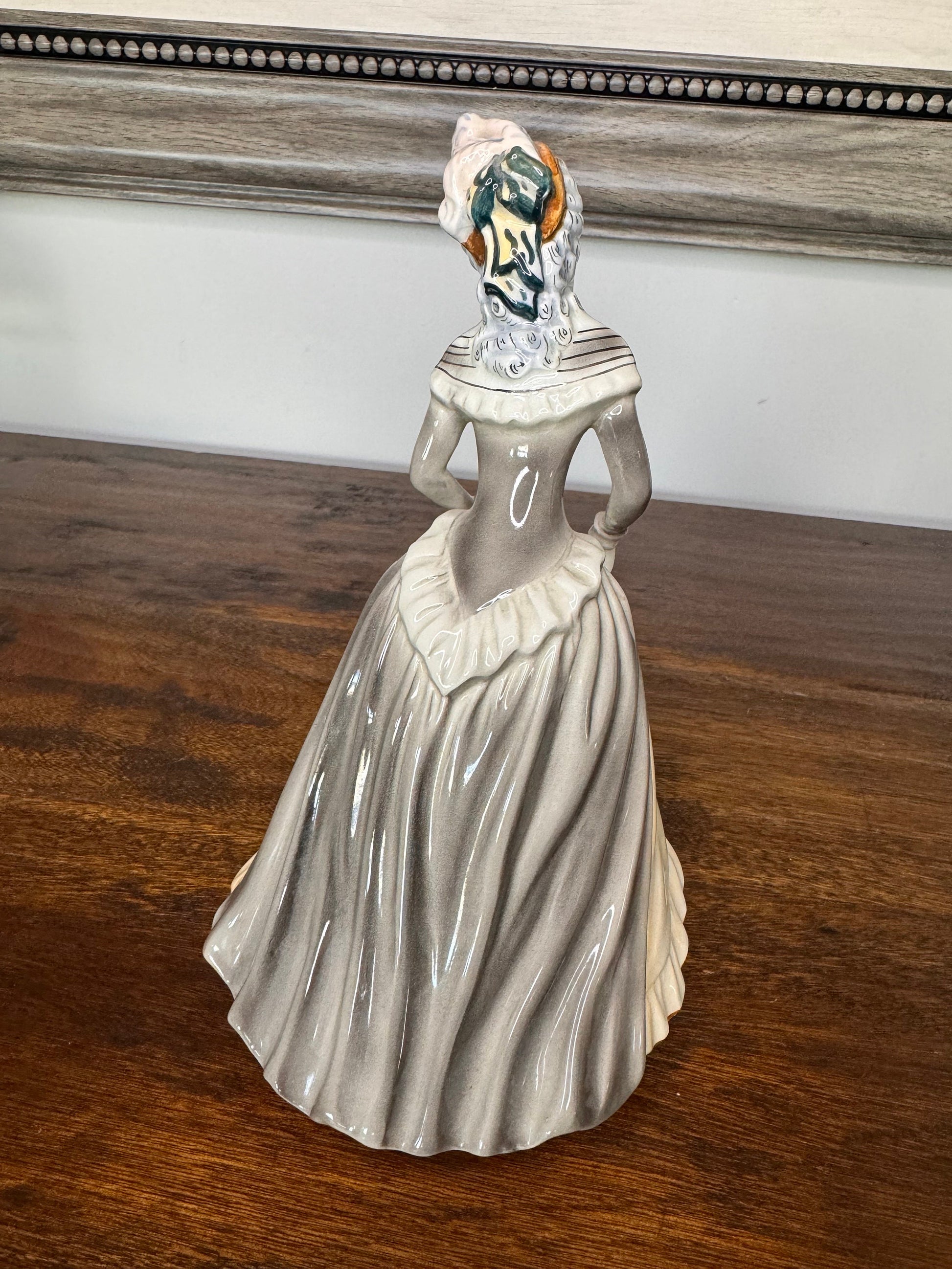 Mid Century Goldscheider USA Ceramic Victorian Style Lady