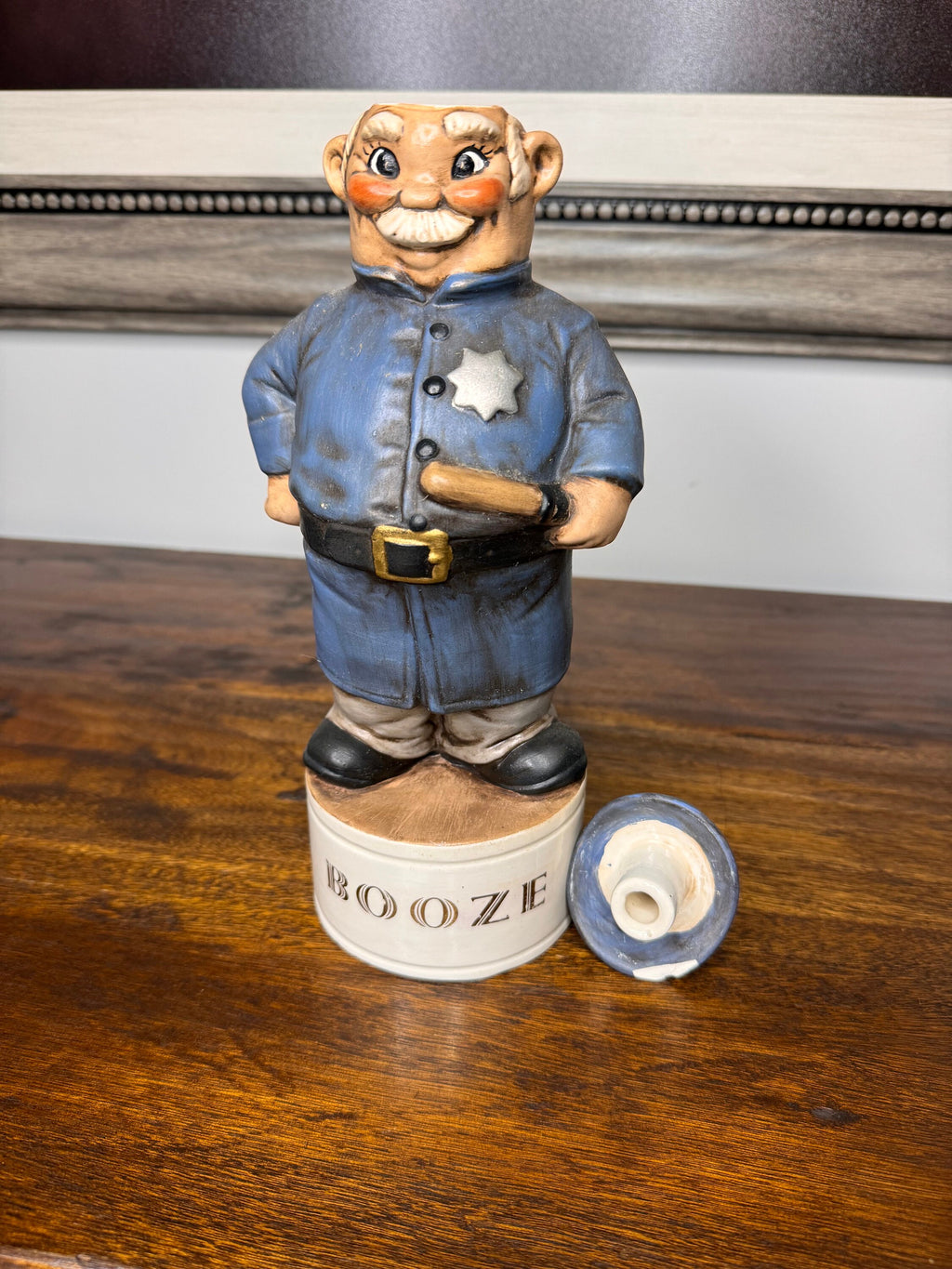 Vintage Alberta’s Police Booze Decanter