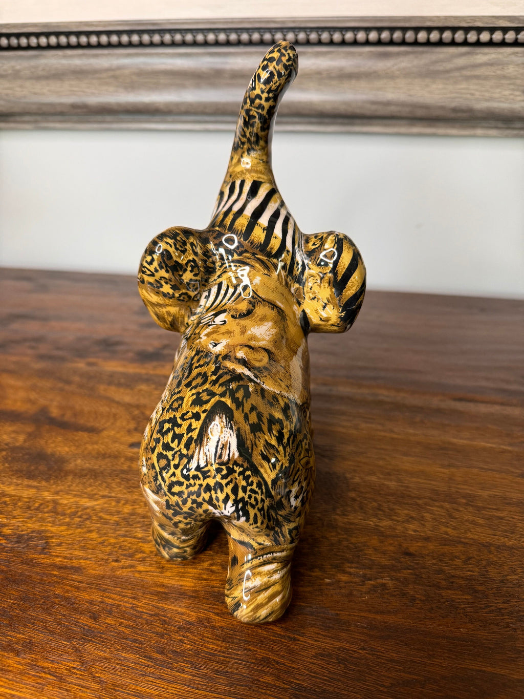 African Safari Patchwork Elephant