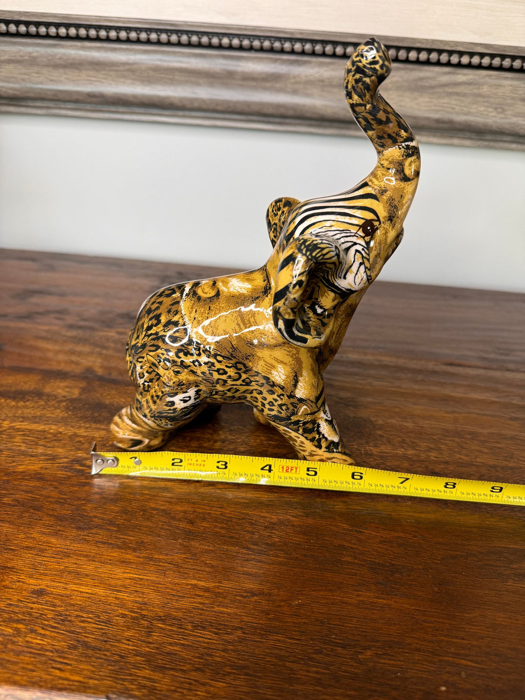 African Safari Patchwork Elephant