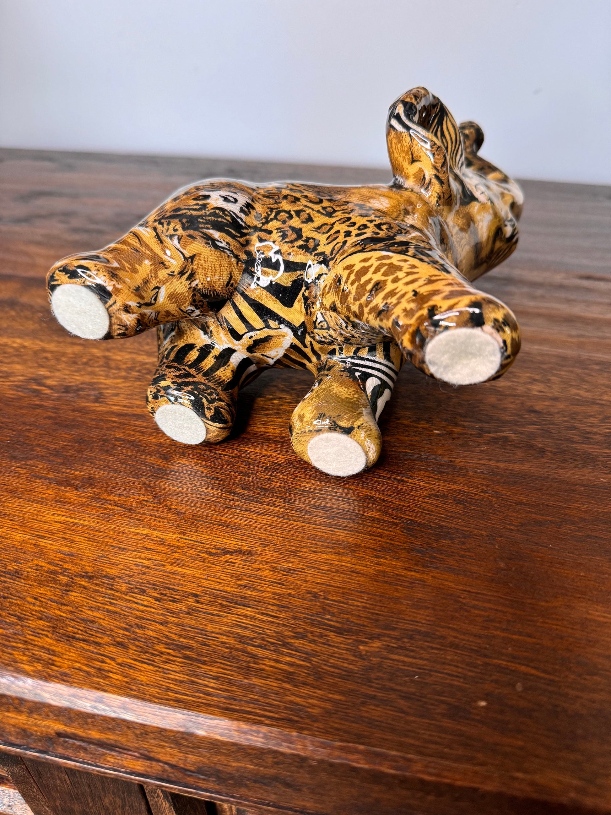 African Safari Patchwork Elephant