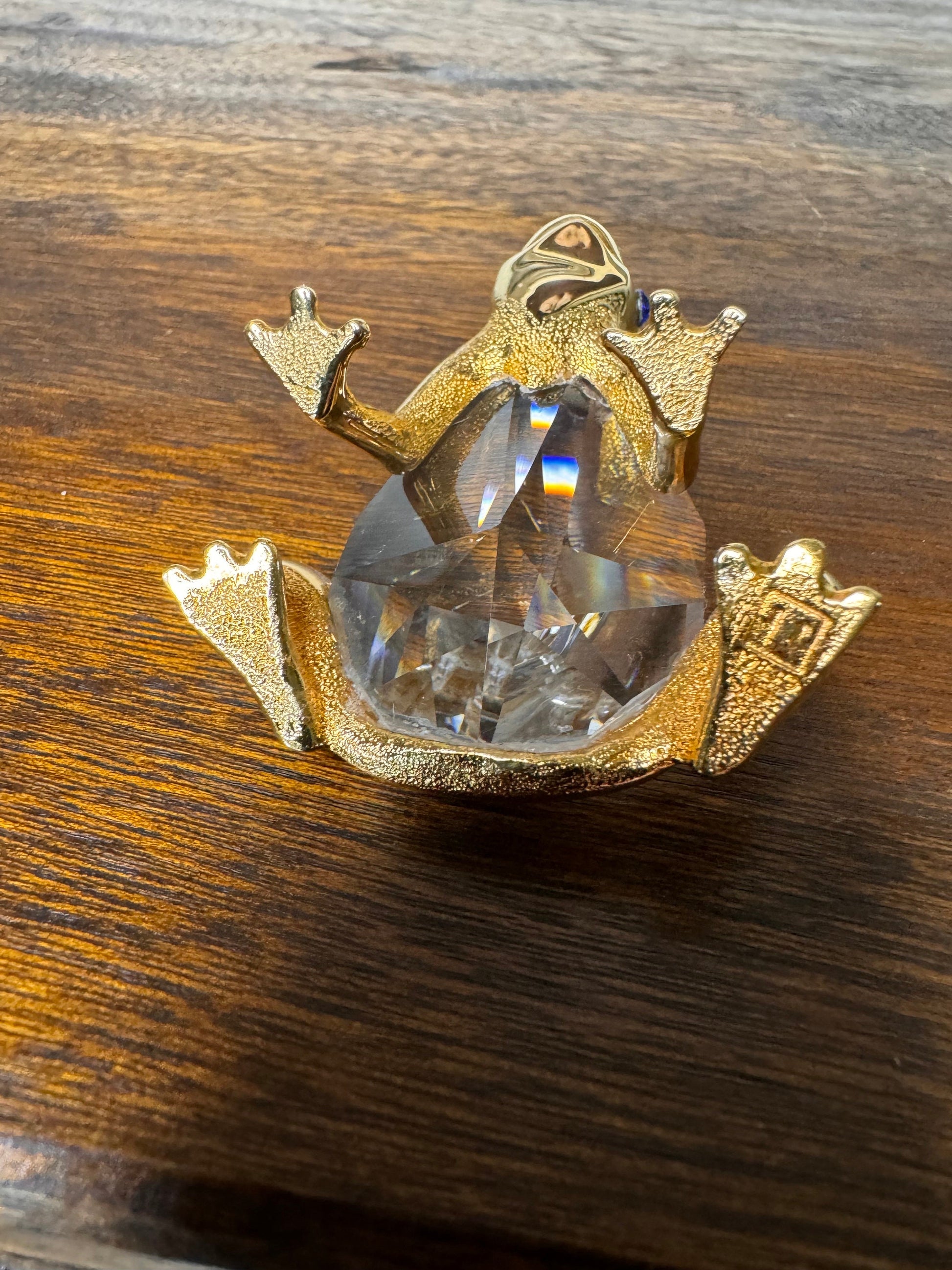 Swarovski Crystal Trimlite Prince Charming Frog