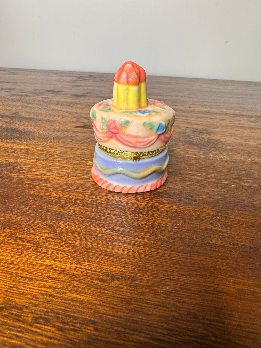 Mini Birthday Cake Trinket Box