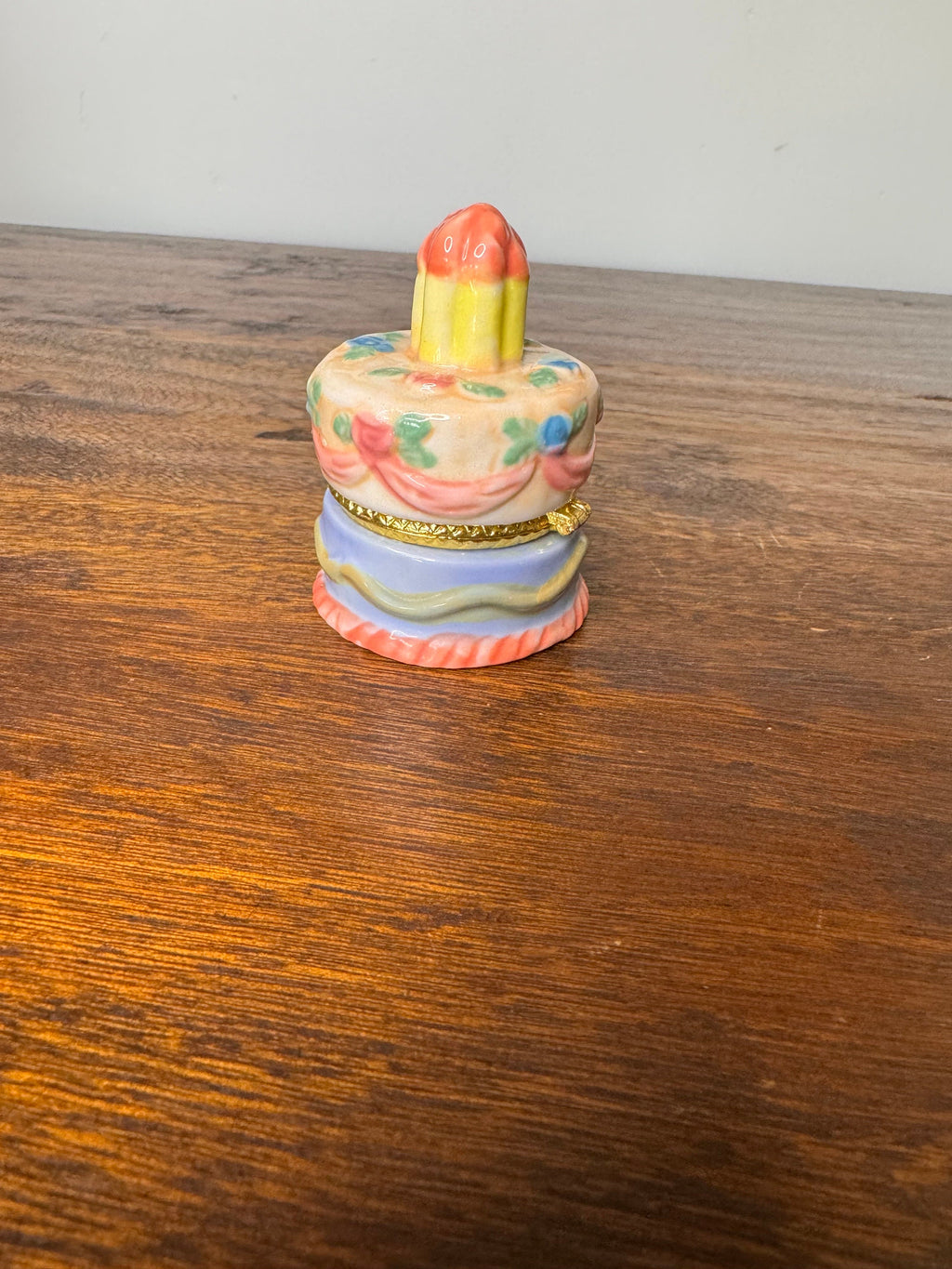 Mini Birthday Cake Trinket Box