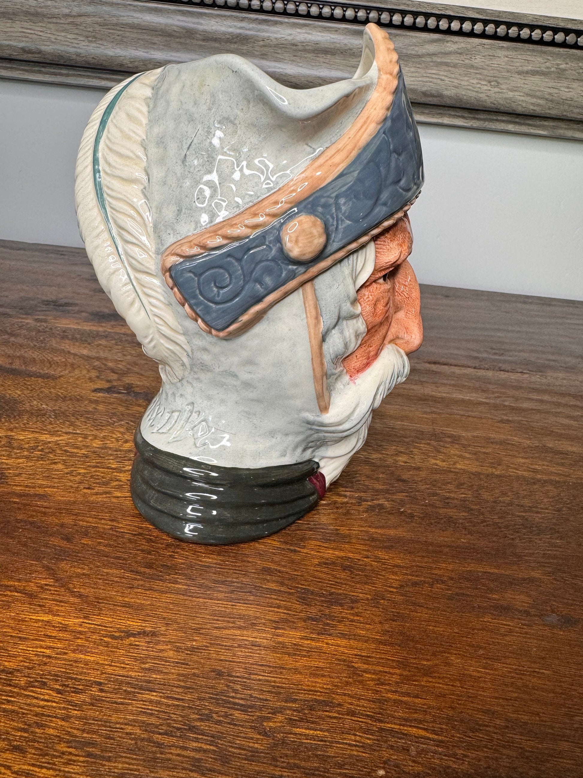 Vintage 1956 Royal Doulton Don Quixote Large Toby Jug Pitcher