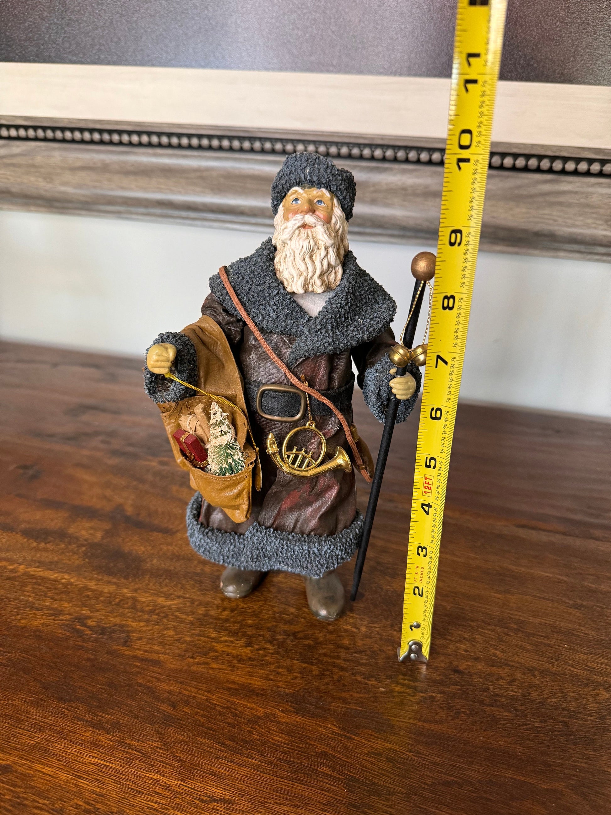 Possible Dreams Clothtique Santa Woodsman