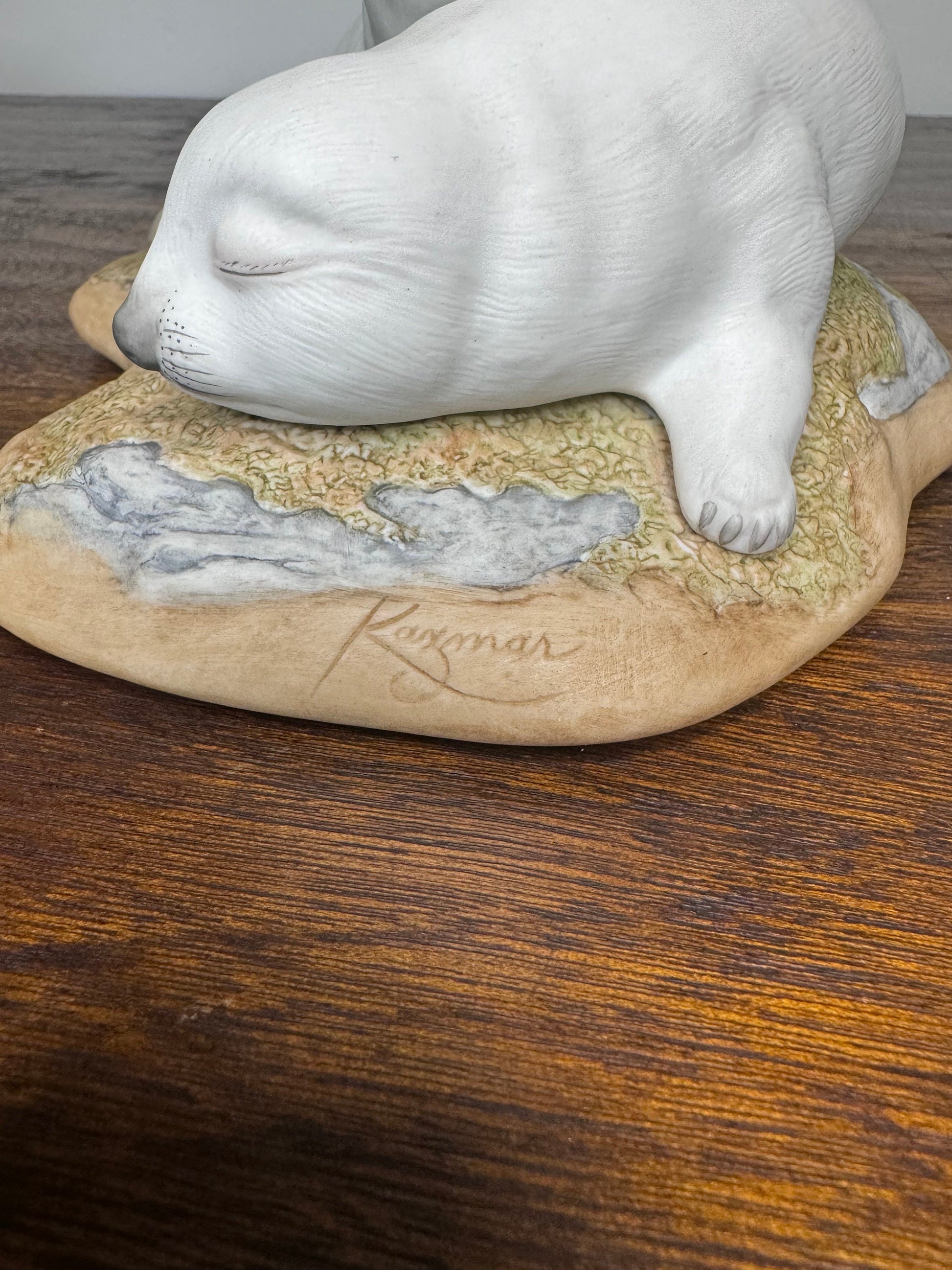 Vintage Harp Seal Figurine