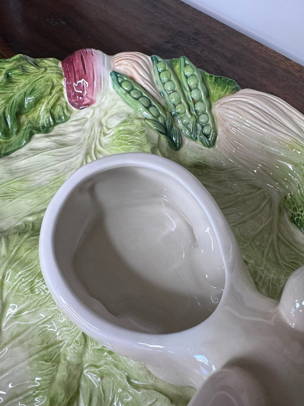 Vintage Fitz and Floyd French Market Sectioned Serving Platter