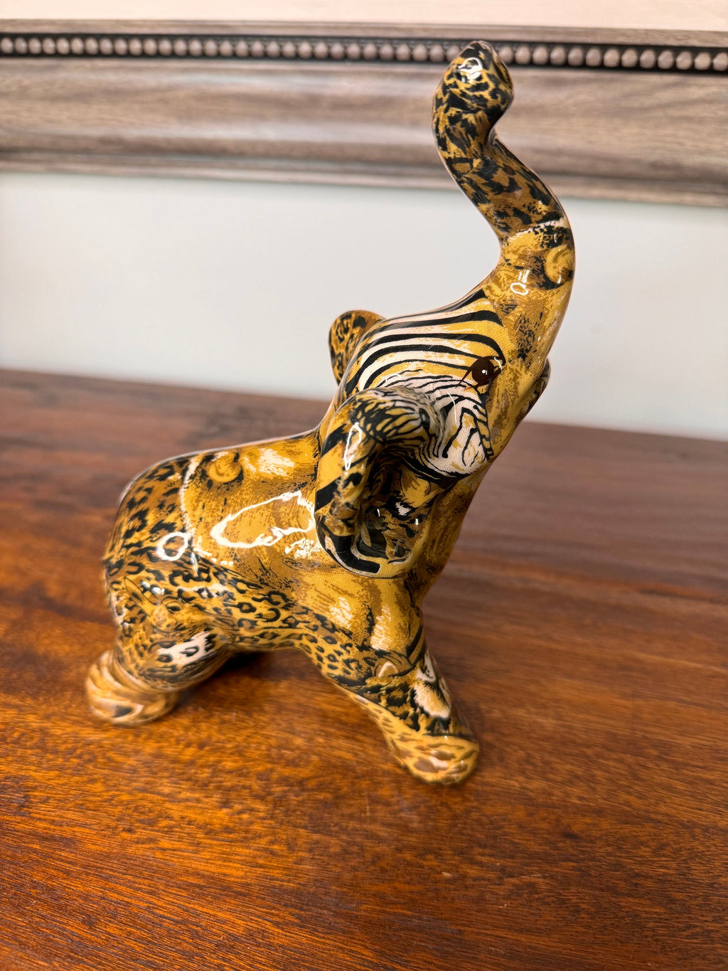 African Safari Patchwork Elephant