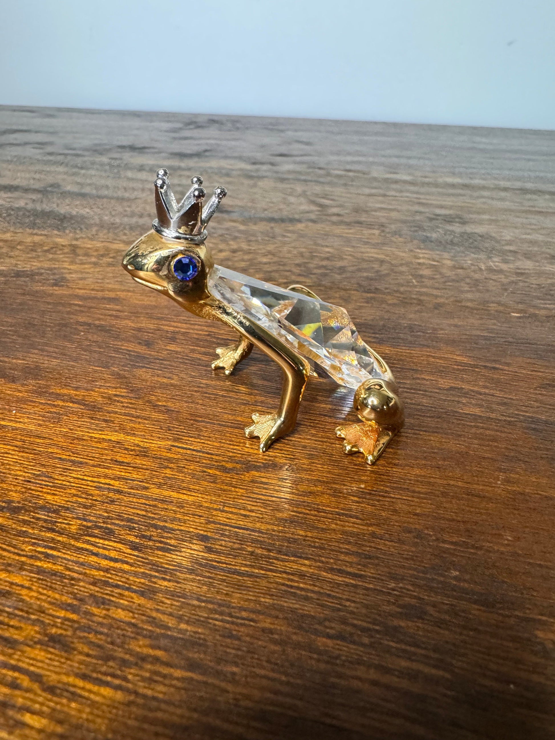 Swarovski Crystal Trimlite Prince Charming Frog