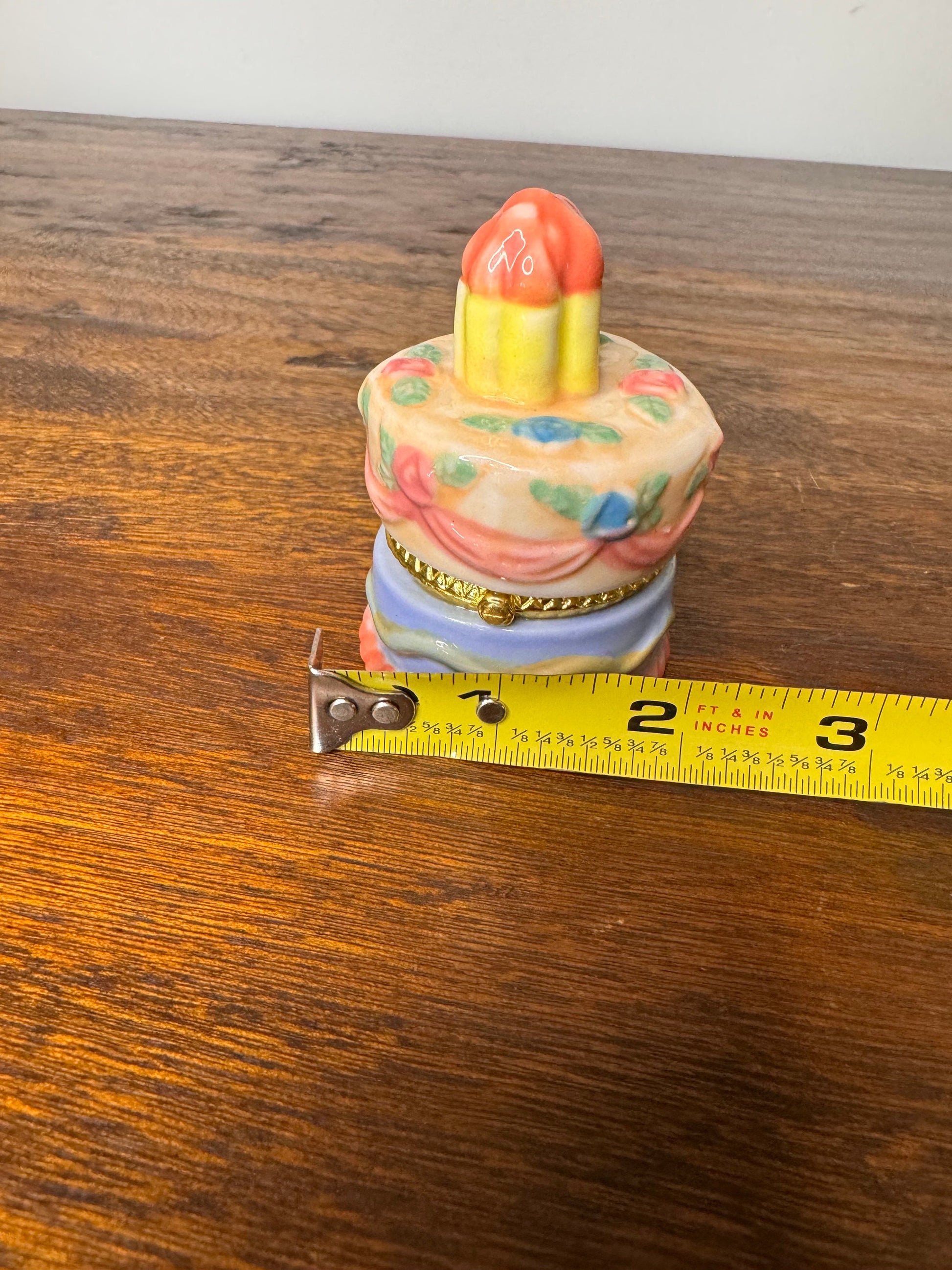 Mini Birthday Cake Trinket Box