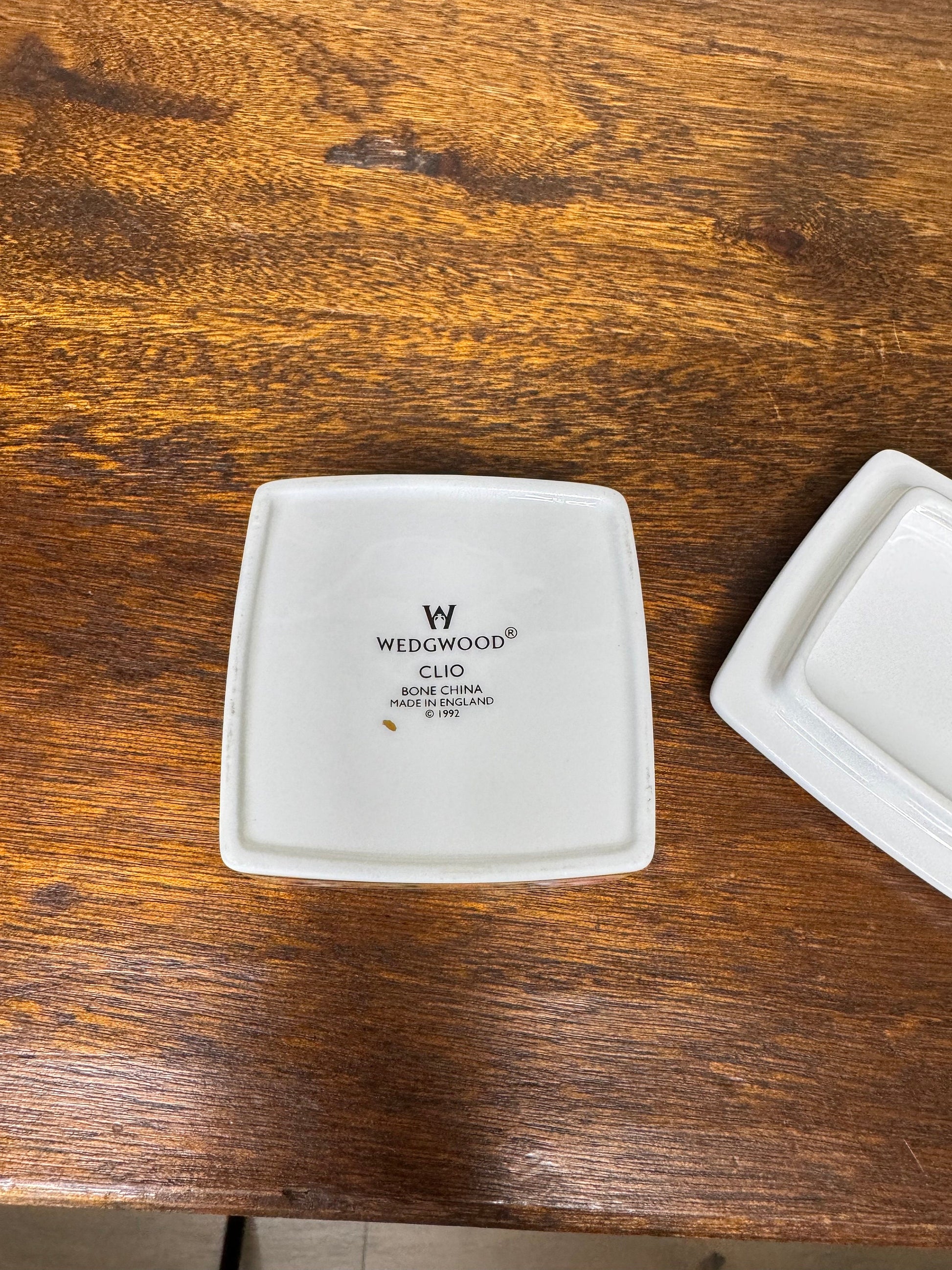 Vintage Wedgewood Clio Trinket Box