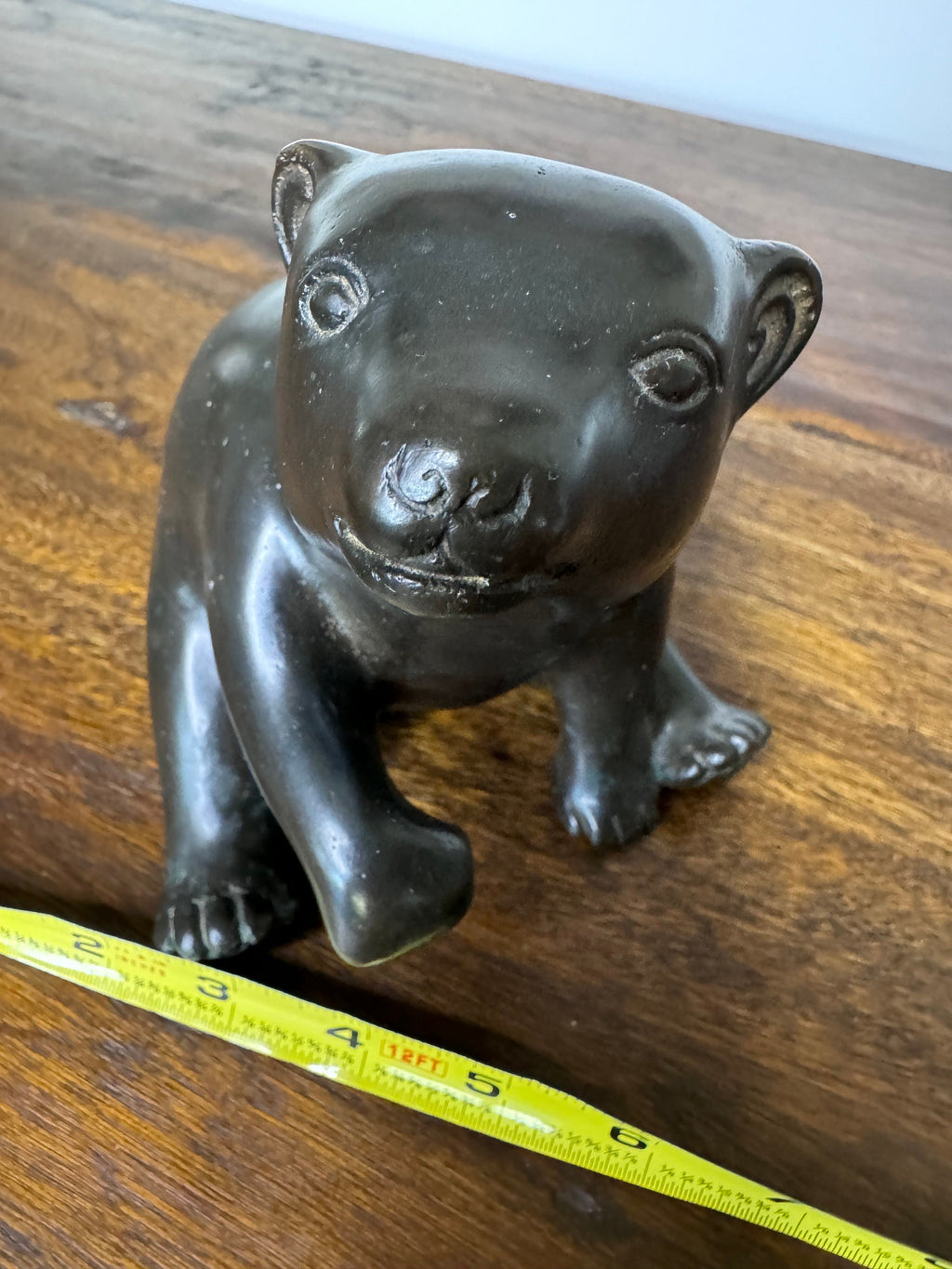 Vintage Signed and Numbered Santi’s Bronze Bear Cub
