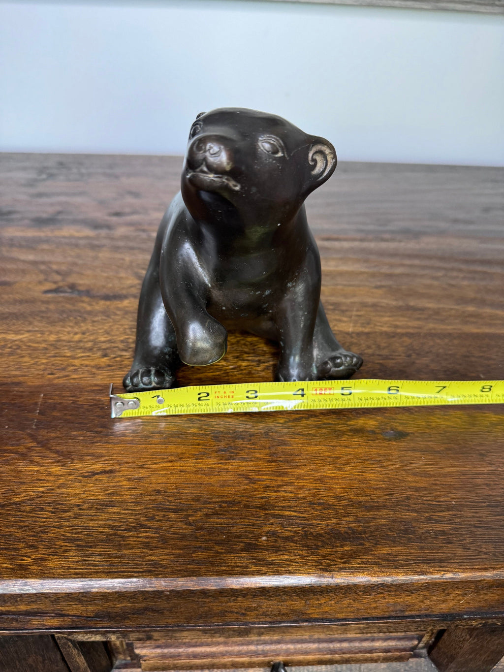Vintage Signed and Numbered Santi’s Bronze Bear Cub