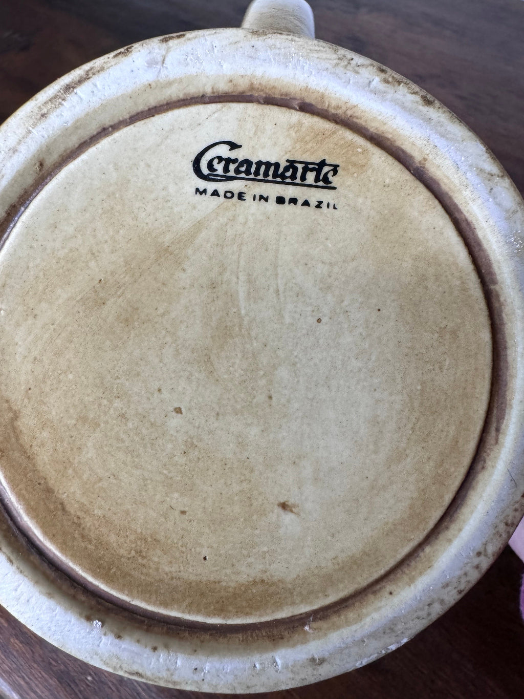 1st Issue Budweiser Holiday Stein/Mug made by Ceramarte of Brazil