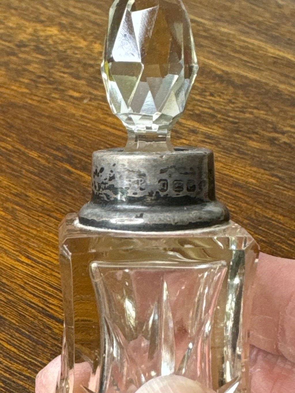 Vintage Perfume Decanters and Ring Holder