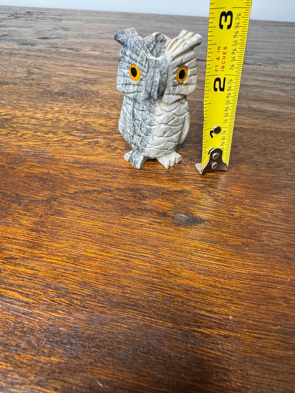 Small Stone Carved Owl