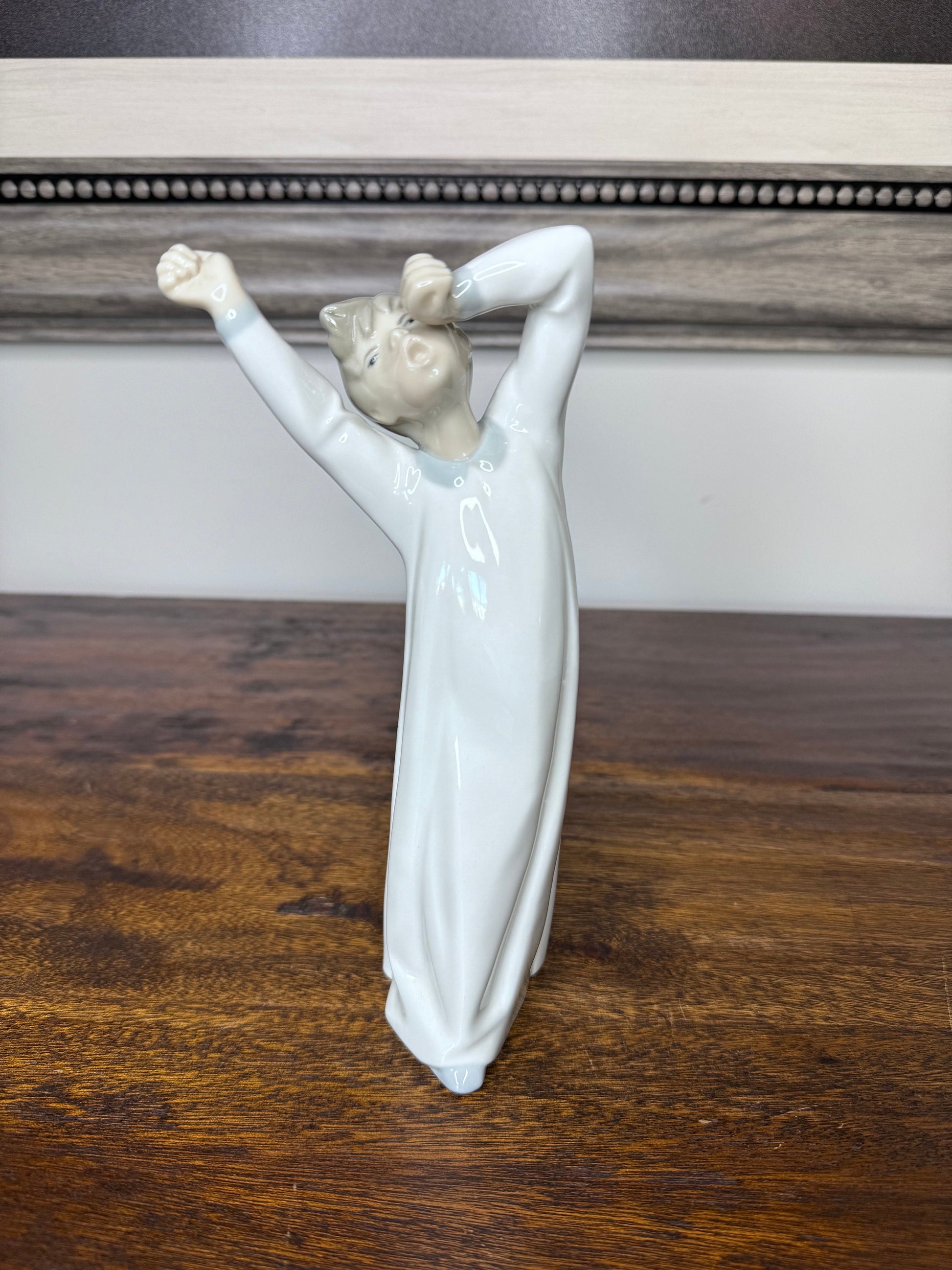 Retired Lladro Boy Awakening Figurine