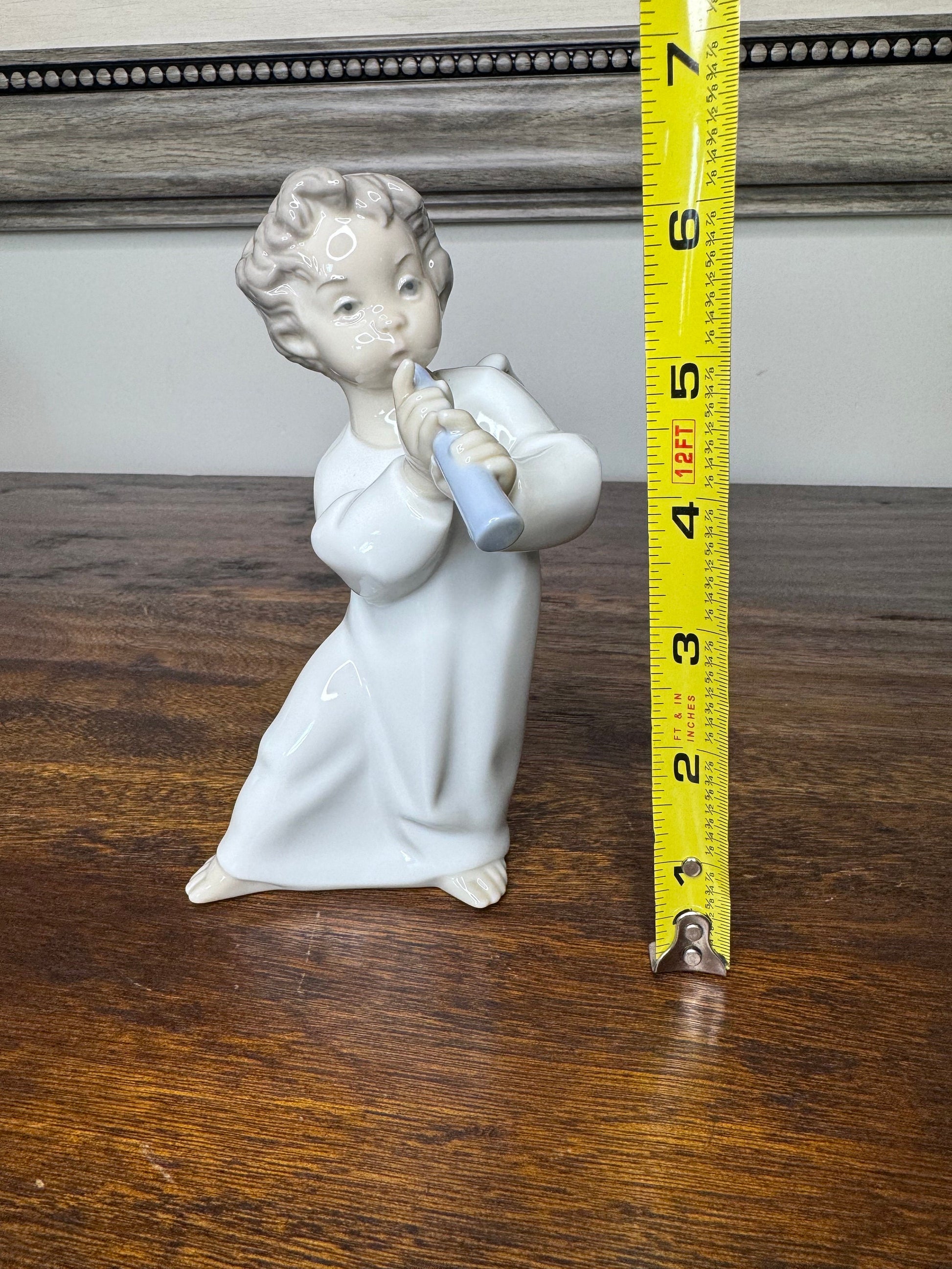 Lladro “Angel with Flute”