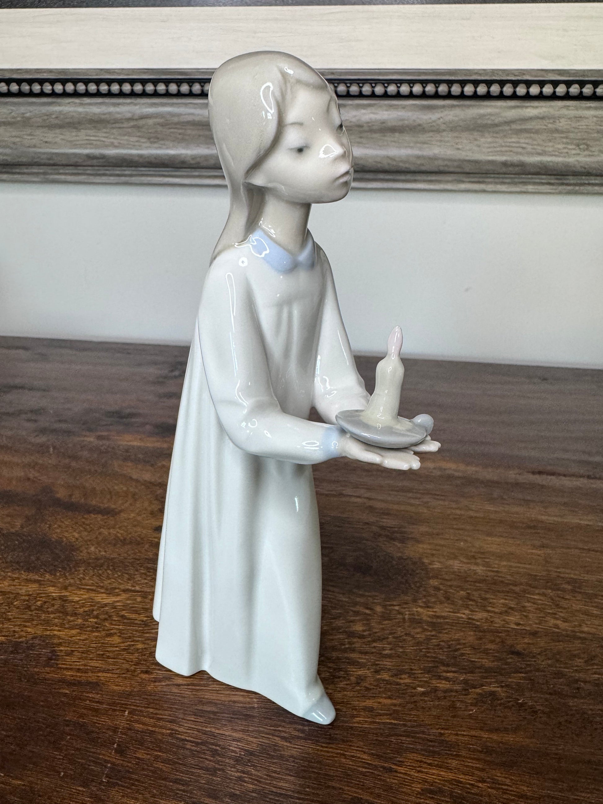 Lladro 1970’s Girl with Candle