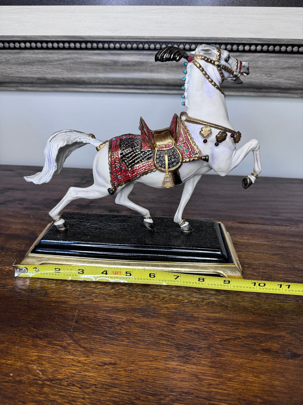 Stunning 1992 Faberge’ Imperial Steed by Franklin Mint