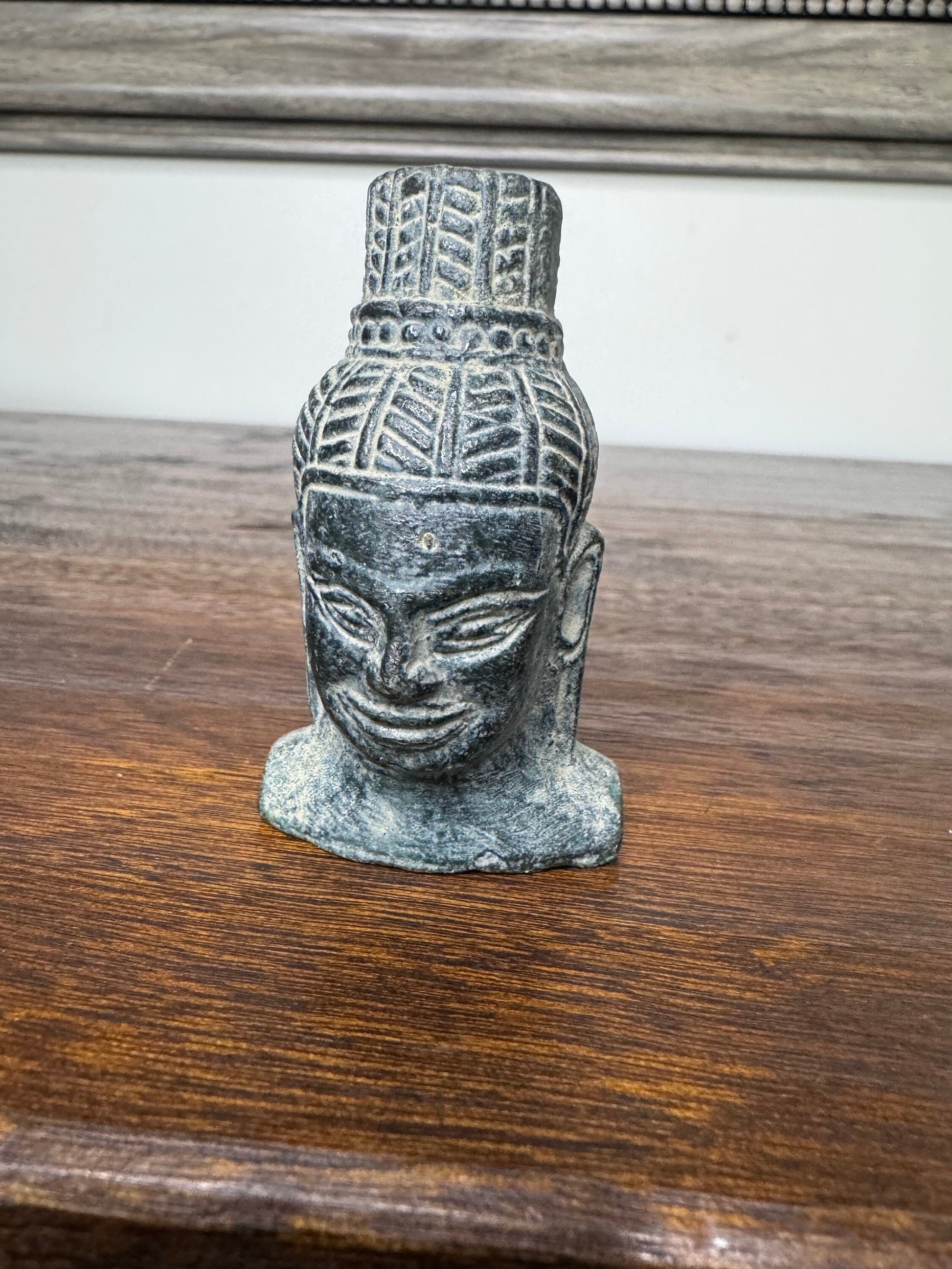 Small Vintage Buddha Stone Carving