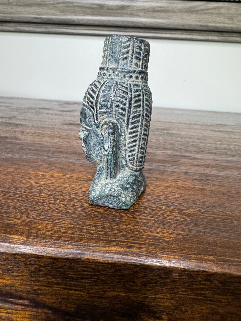 Small Vintage Buddha Stone Carving