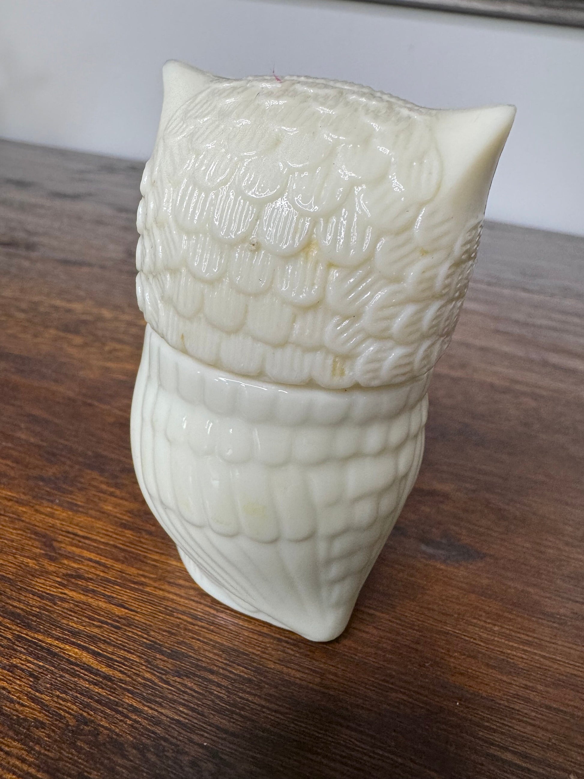 Avon Milk Glass Owl
