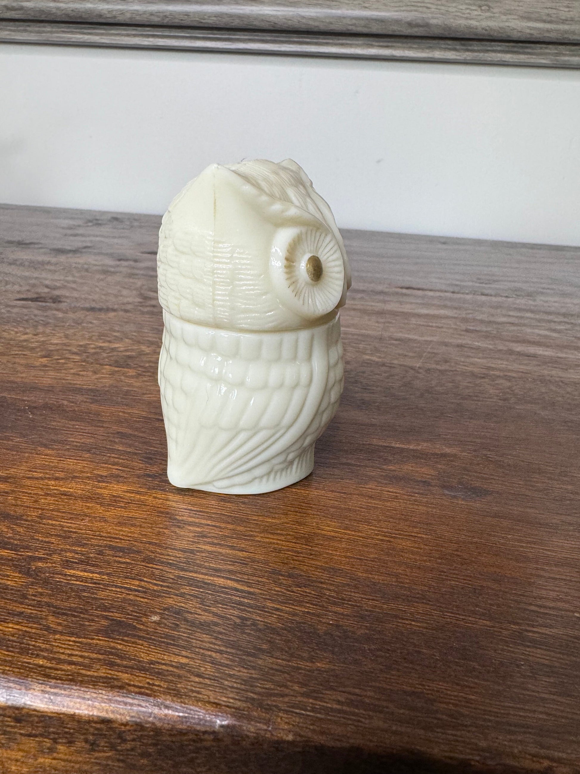 Avon Milk Glass Owl