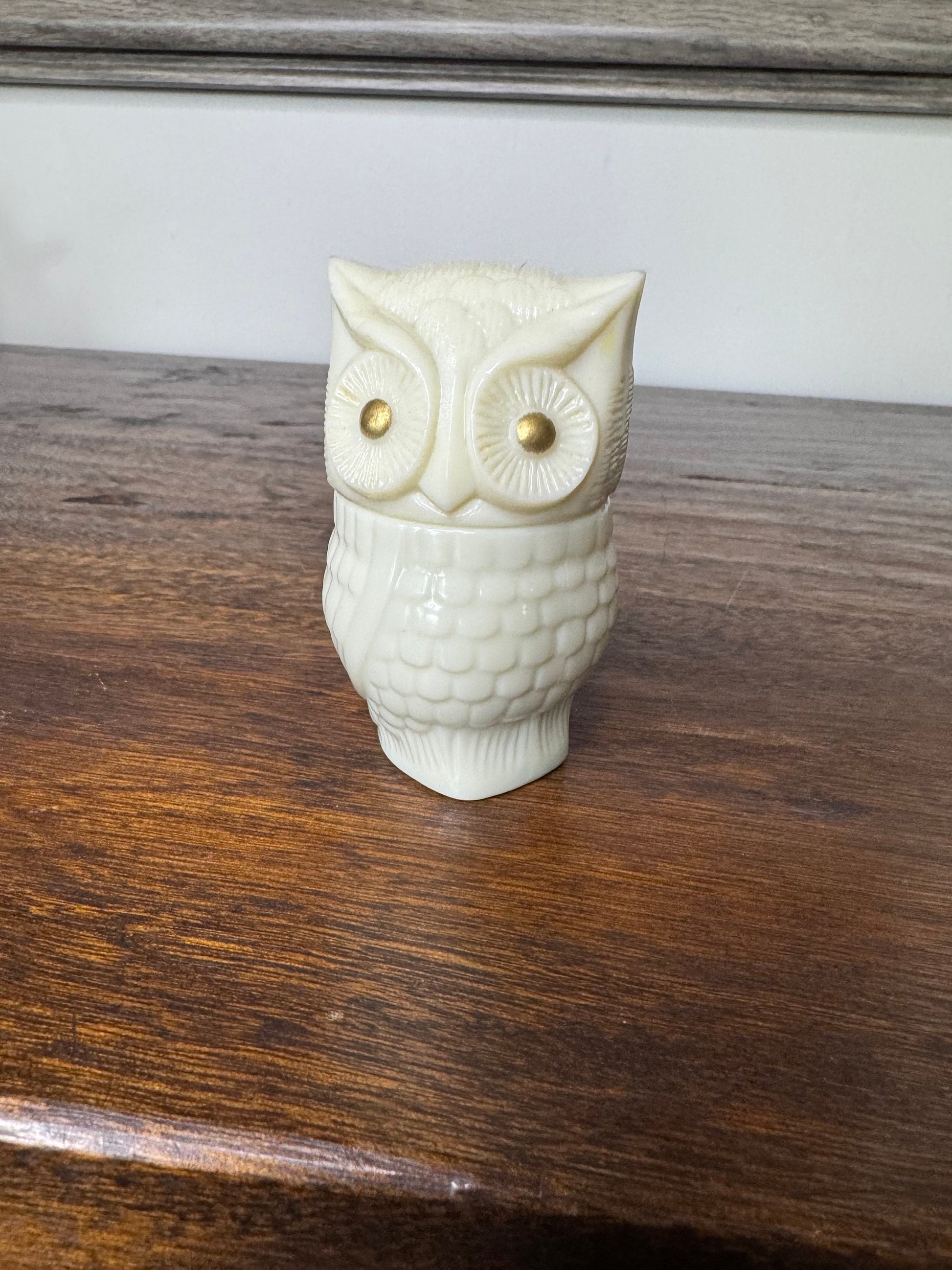 Avon Milk Glass Owl