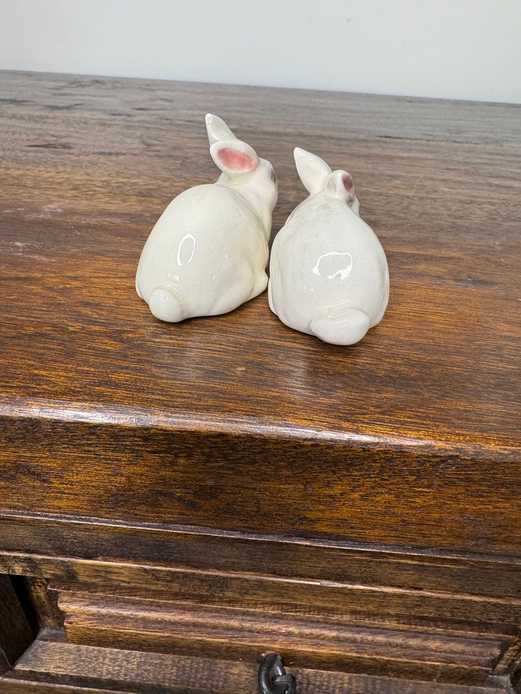 Set of 2 MCM Mini Bunnies