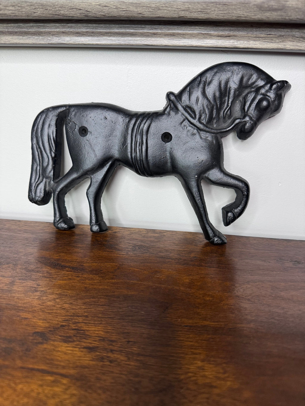 Vintage Metal Horse Wall Hanging