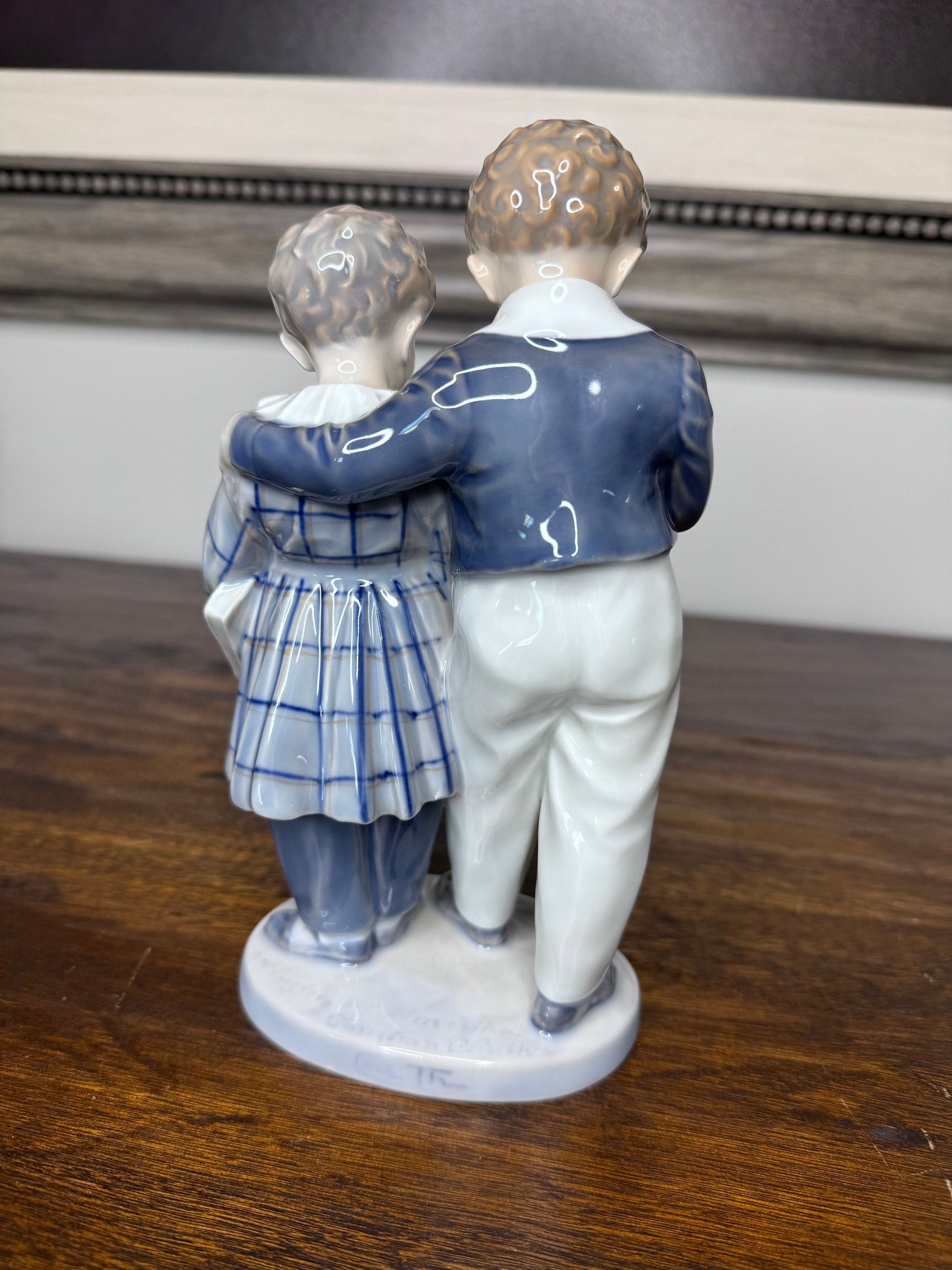 Royal Copenhagen “Flight to America” Figurine