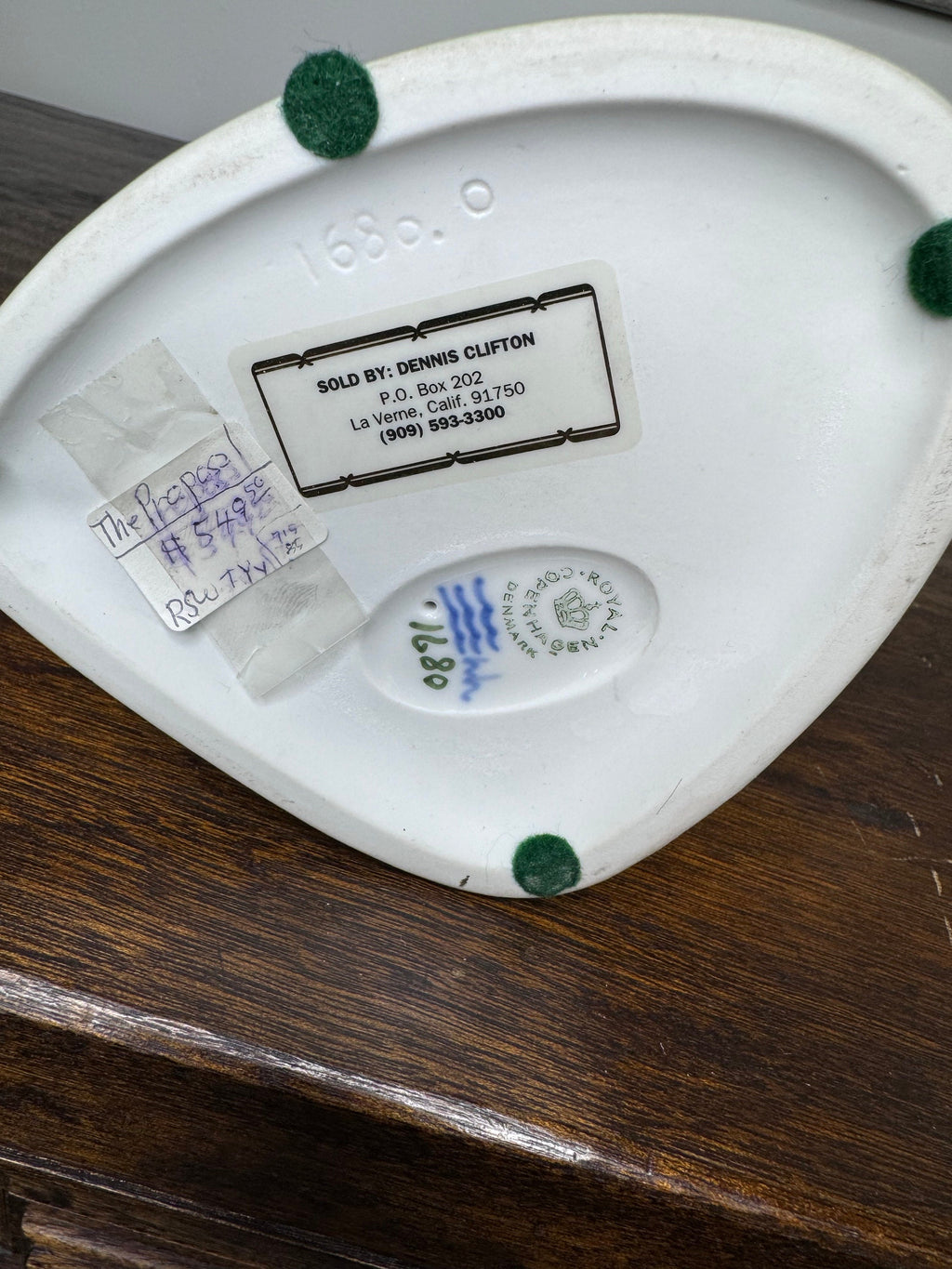 MCM Royal Copenhagen Courting Couple