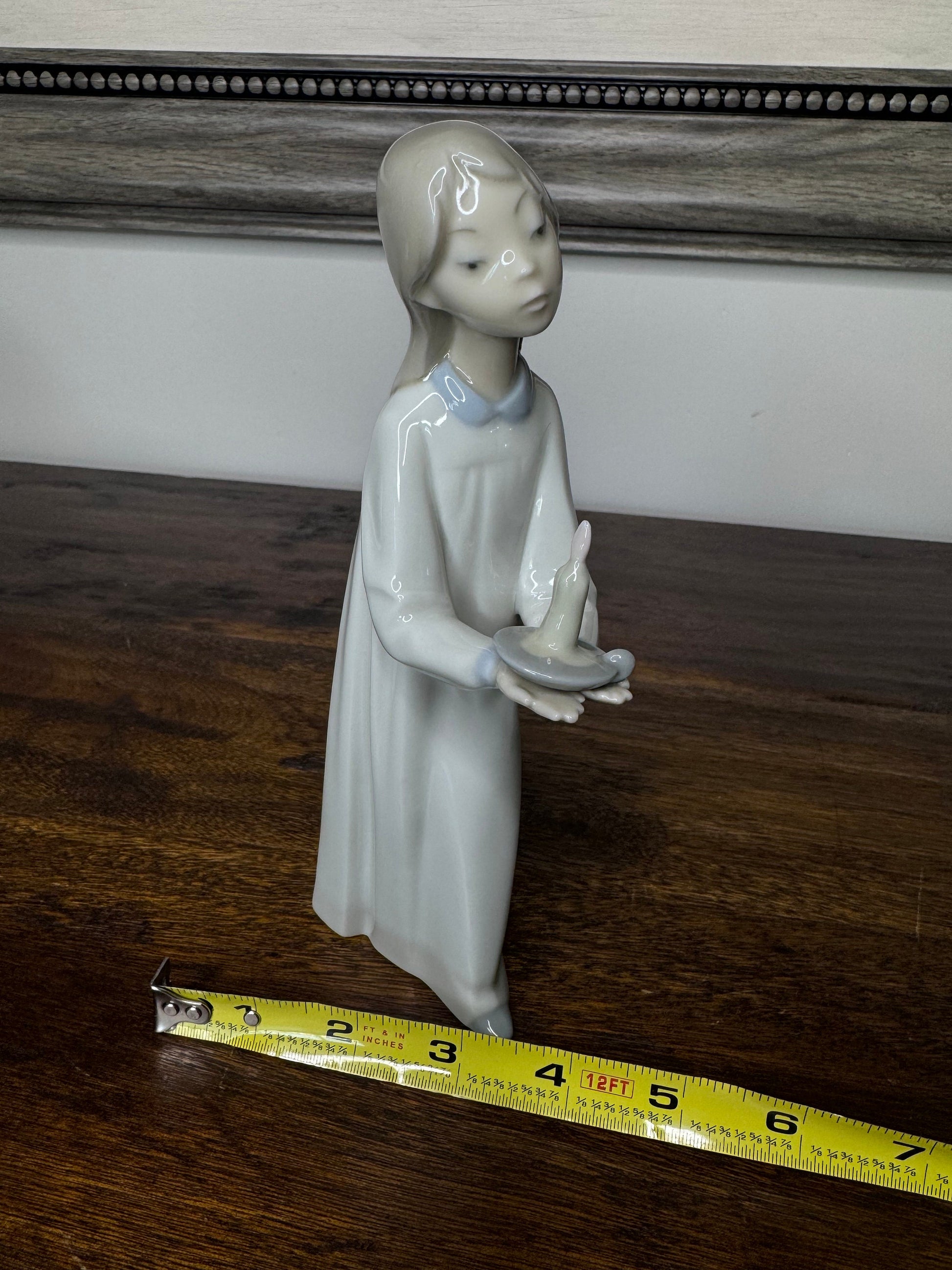 Lladro 1970’s Girl with Candle